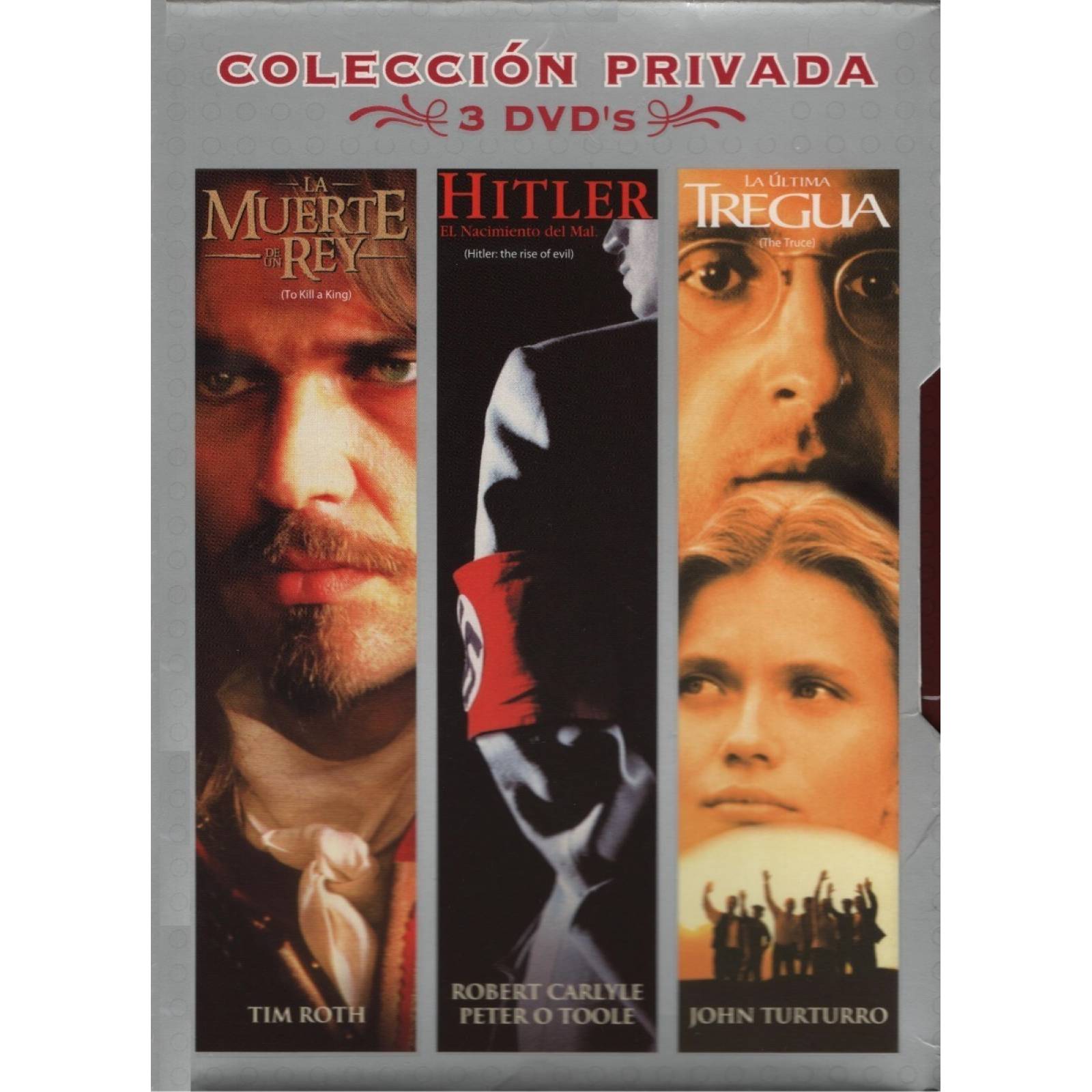 Muerte Rey & Hitler & Ultima Tregua Boxset 3 Peliculas Dvd