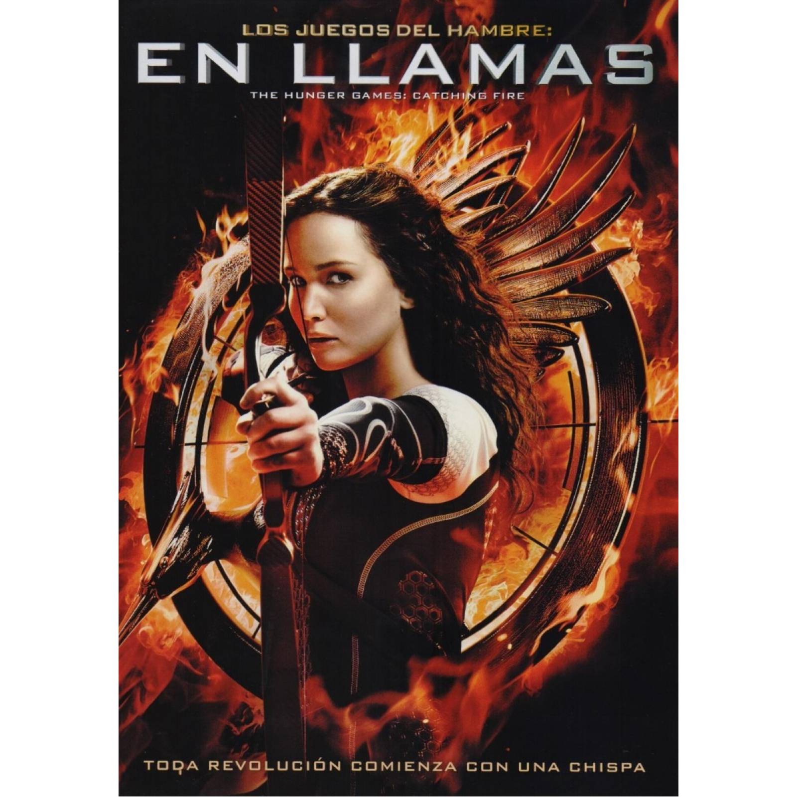 Los Juegos Del Hambre 2 Dos En Llamas Pelicula Dvd.