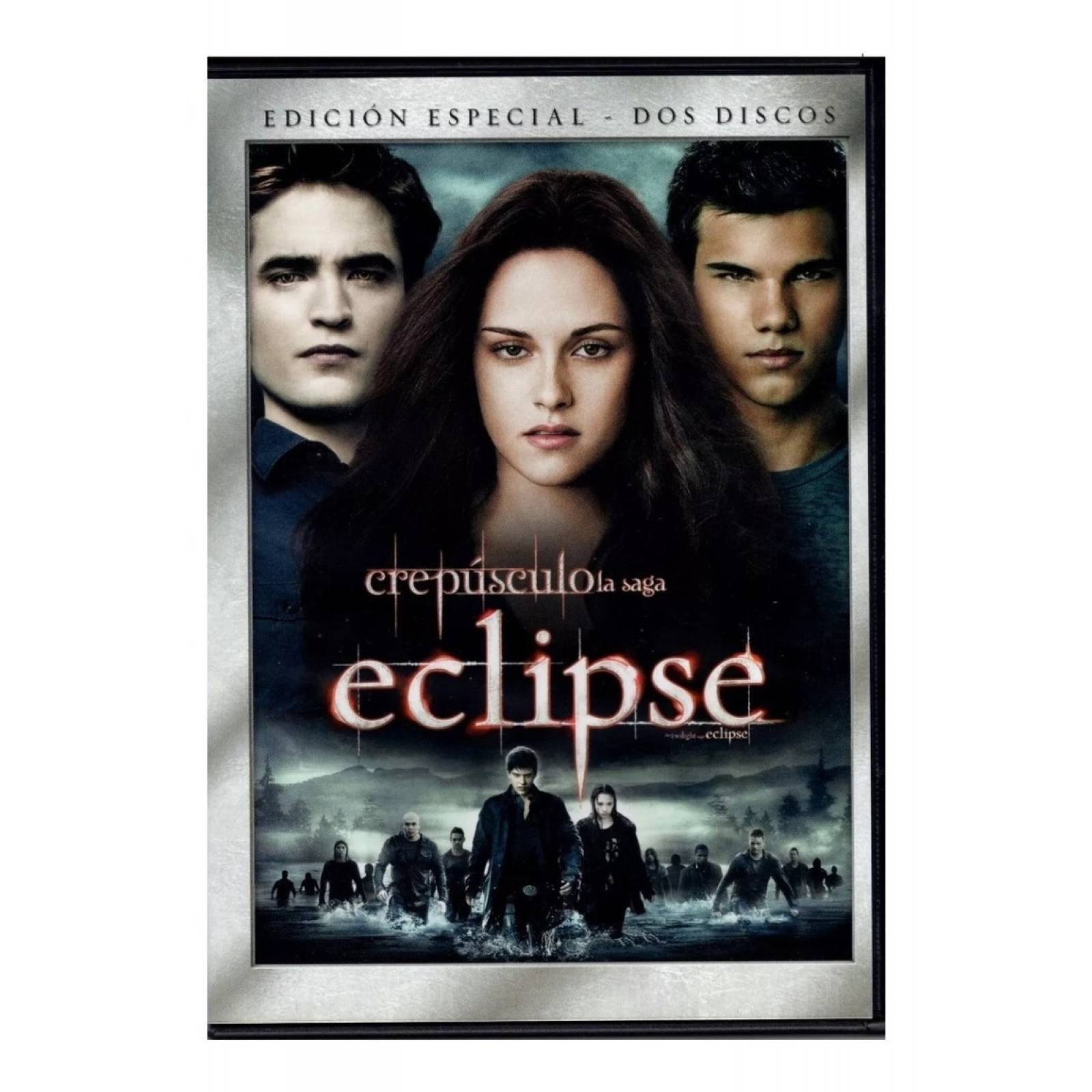 Eclipse Kristen Stewart Pelicula Dos Discos Dvd.