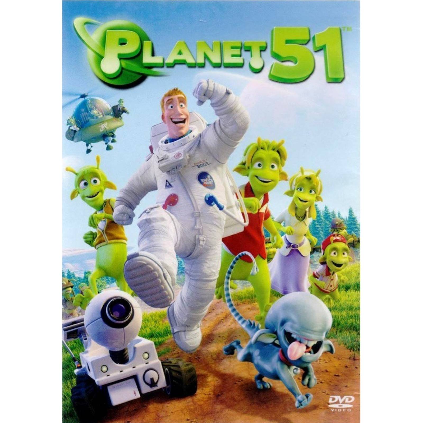 Planeta 51 Dwayne Johnson Pelicula Original Dvd
