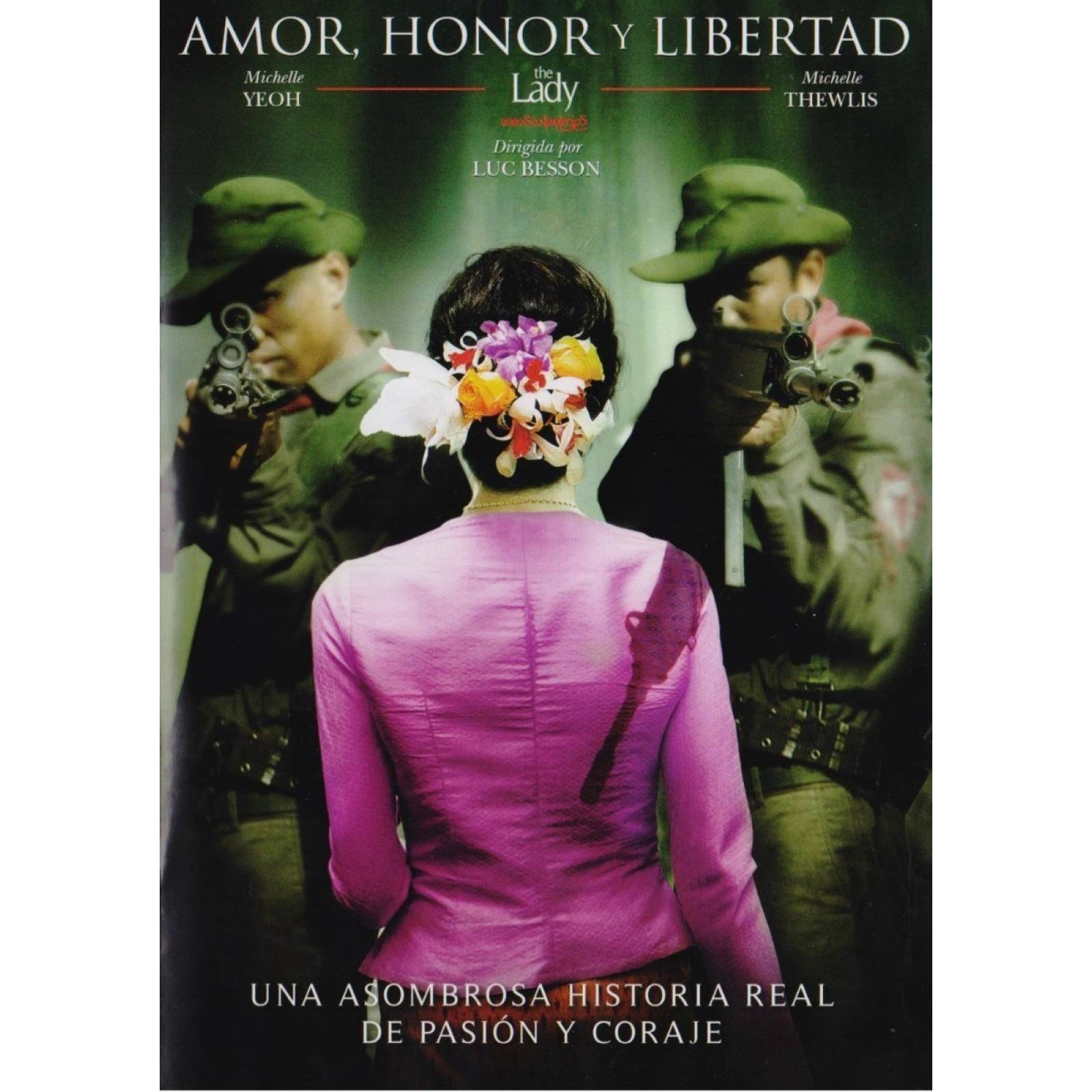 Amor Honor Y Libertad The Lady Michelle Yeoh Pelicula Dvd