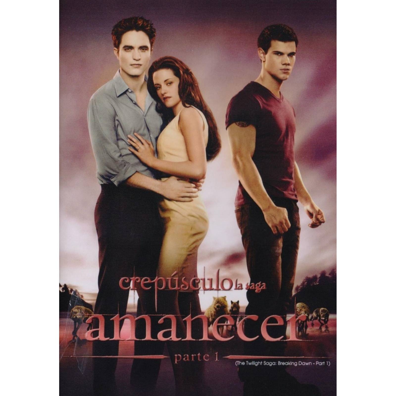 Amanecer Parte 1 Kirsten Stewart Crepusculo Pelicula Dvd