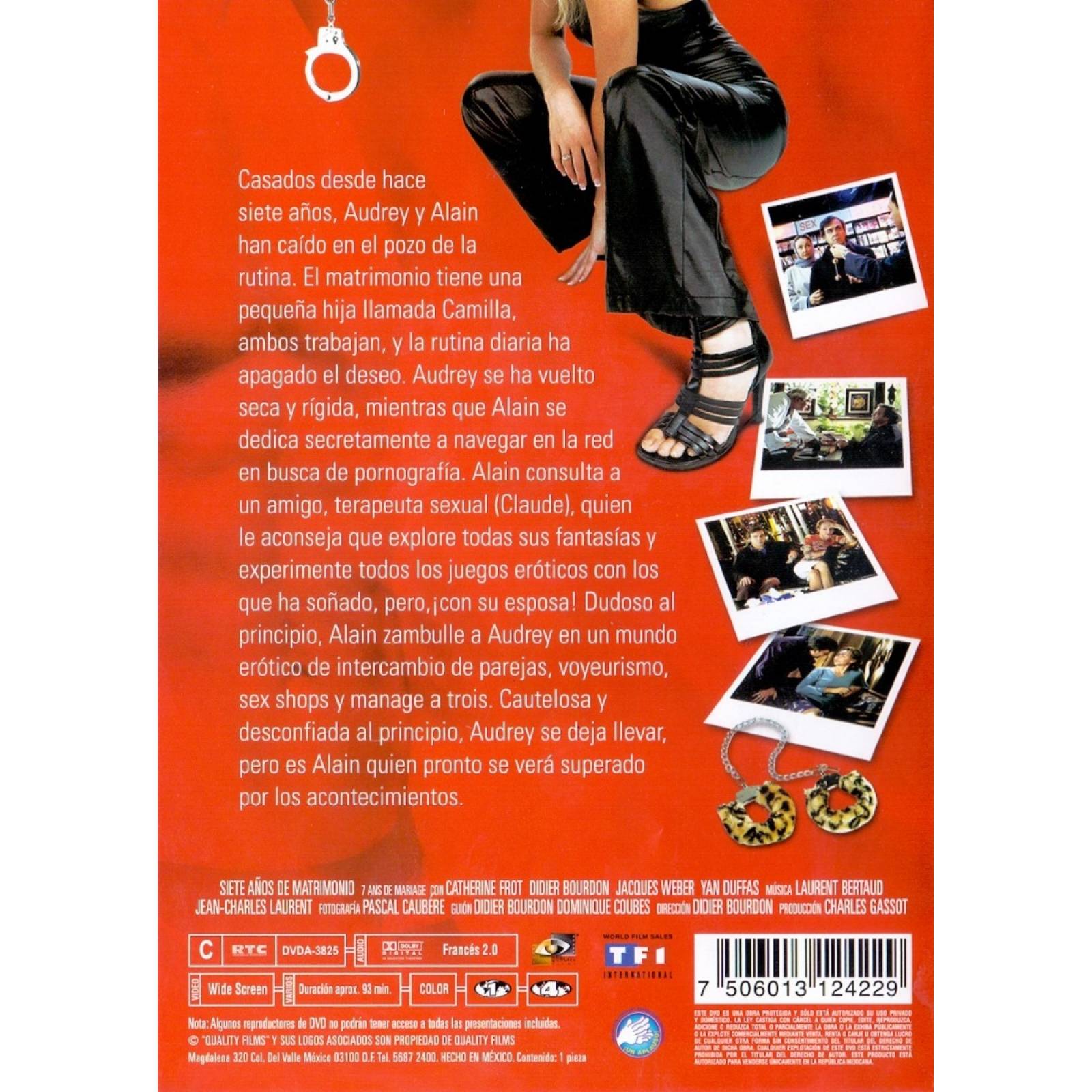 Siete 7 Años De Matrimonio Didier Bourdon Pelicula Dvd