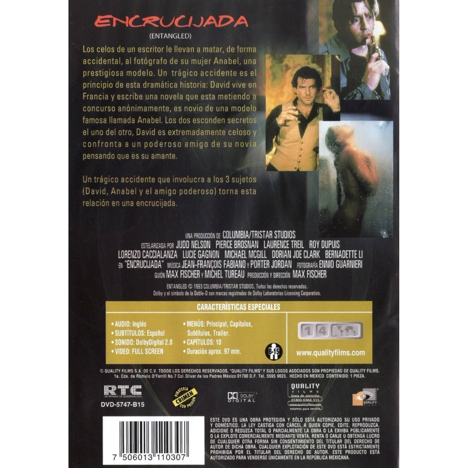 Encrucijada Entangled Judd Nelson Pelicula Dvd