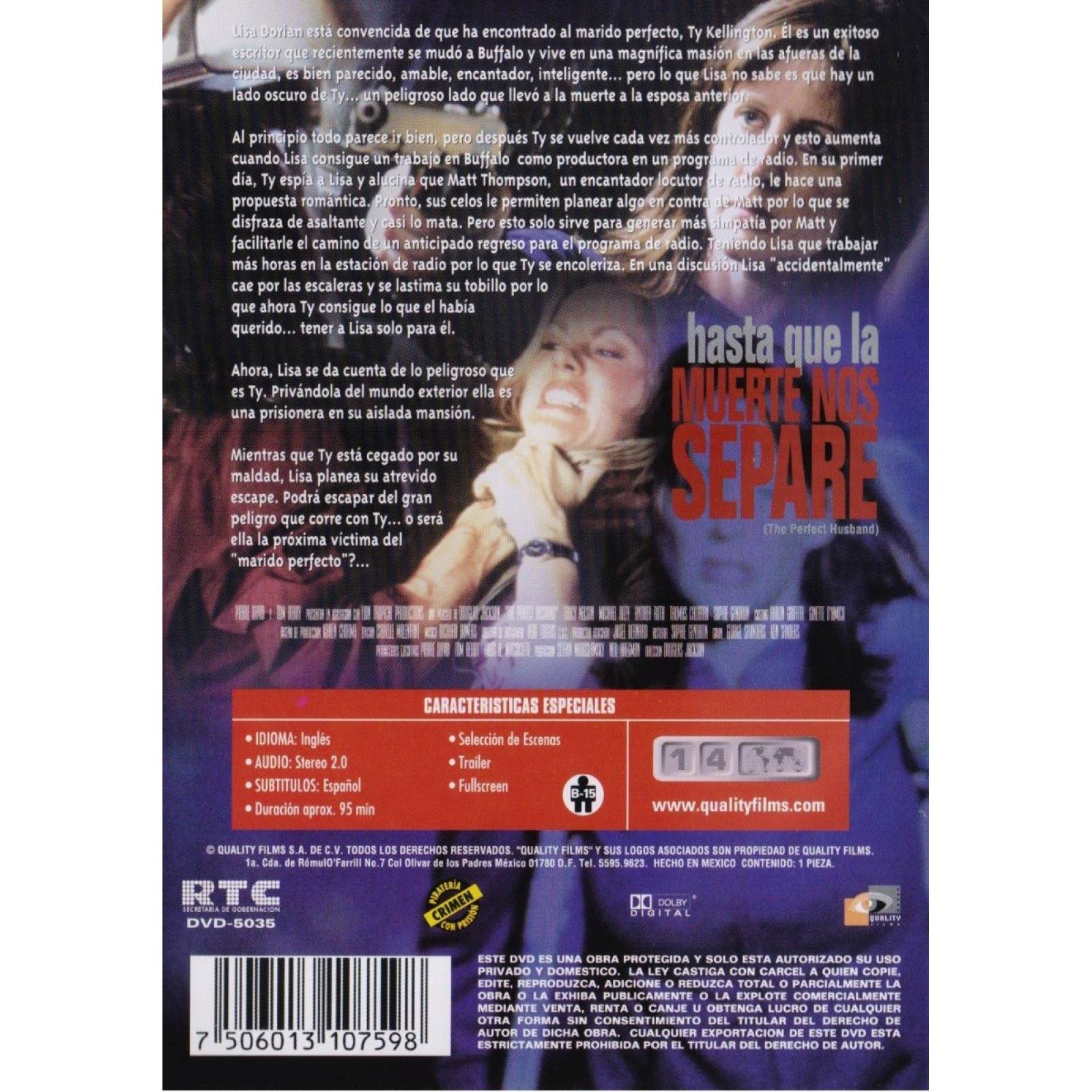 Hasta Que La Muerte Nos Separe Perfect Husband Pelicula Dvd