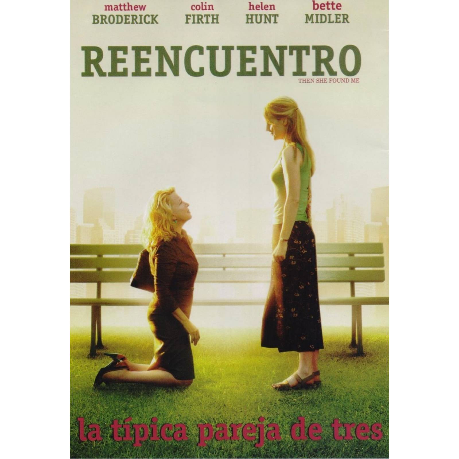 Reencuentro Then She Found Me Helen Hunt Pelicula Dvd.