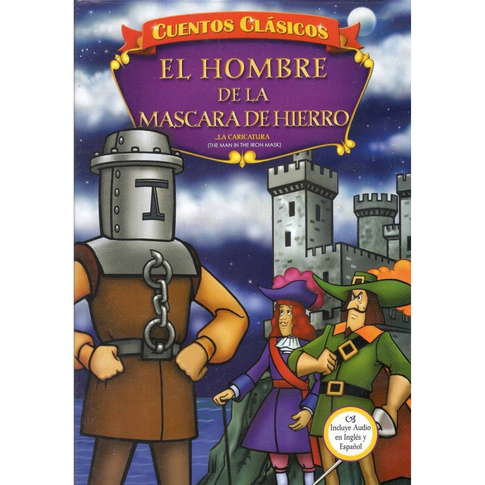 El Hombre De La Mascara De Hierro La Caricatura Pelicula Dvd