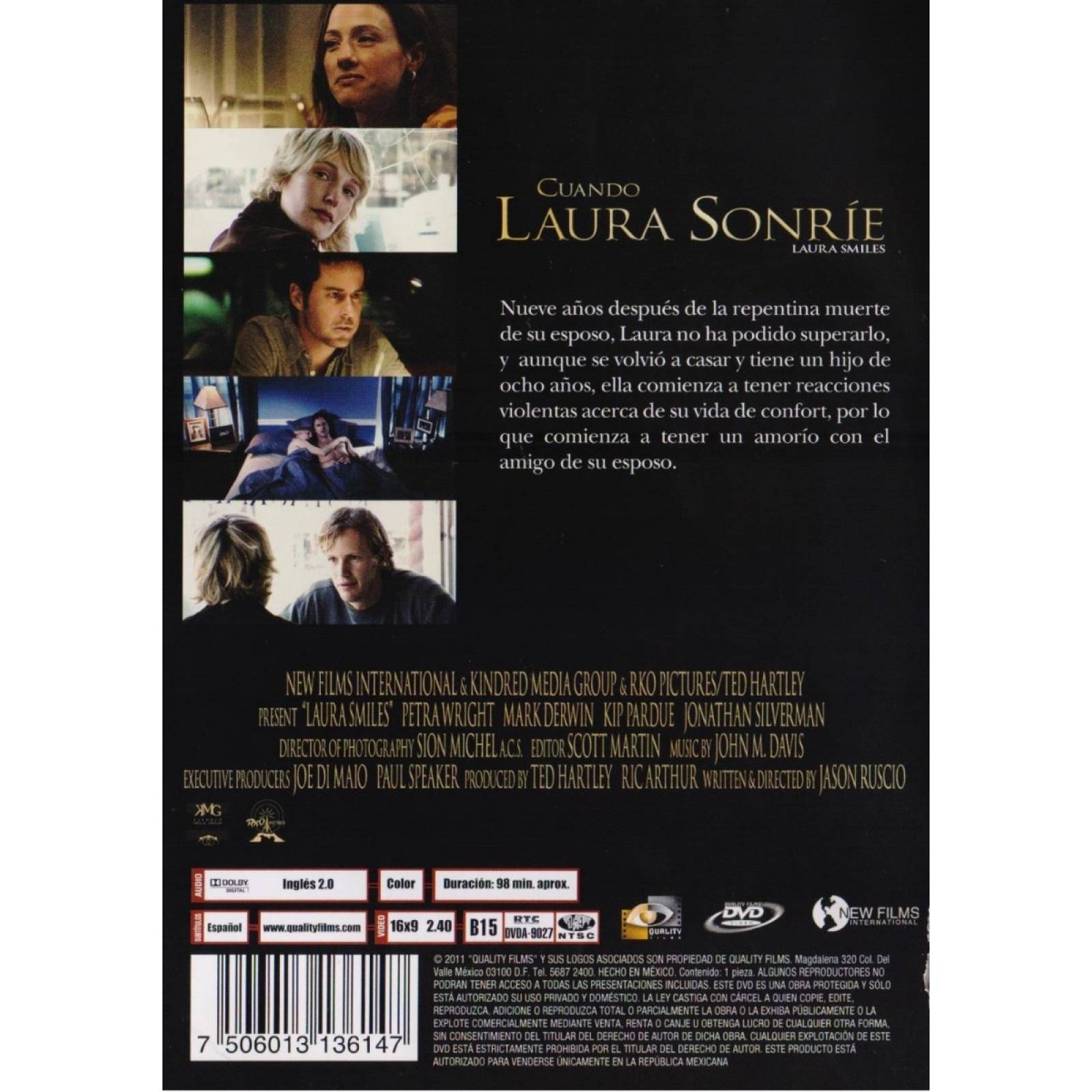 Cuando Laura Sonrie Laura Smiles Petra Wright Pelicula Dvd