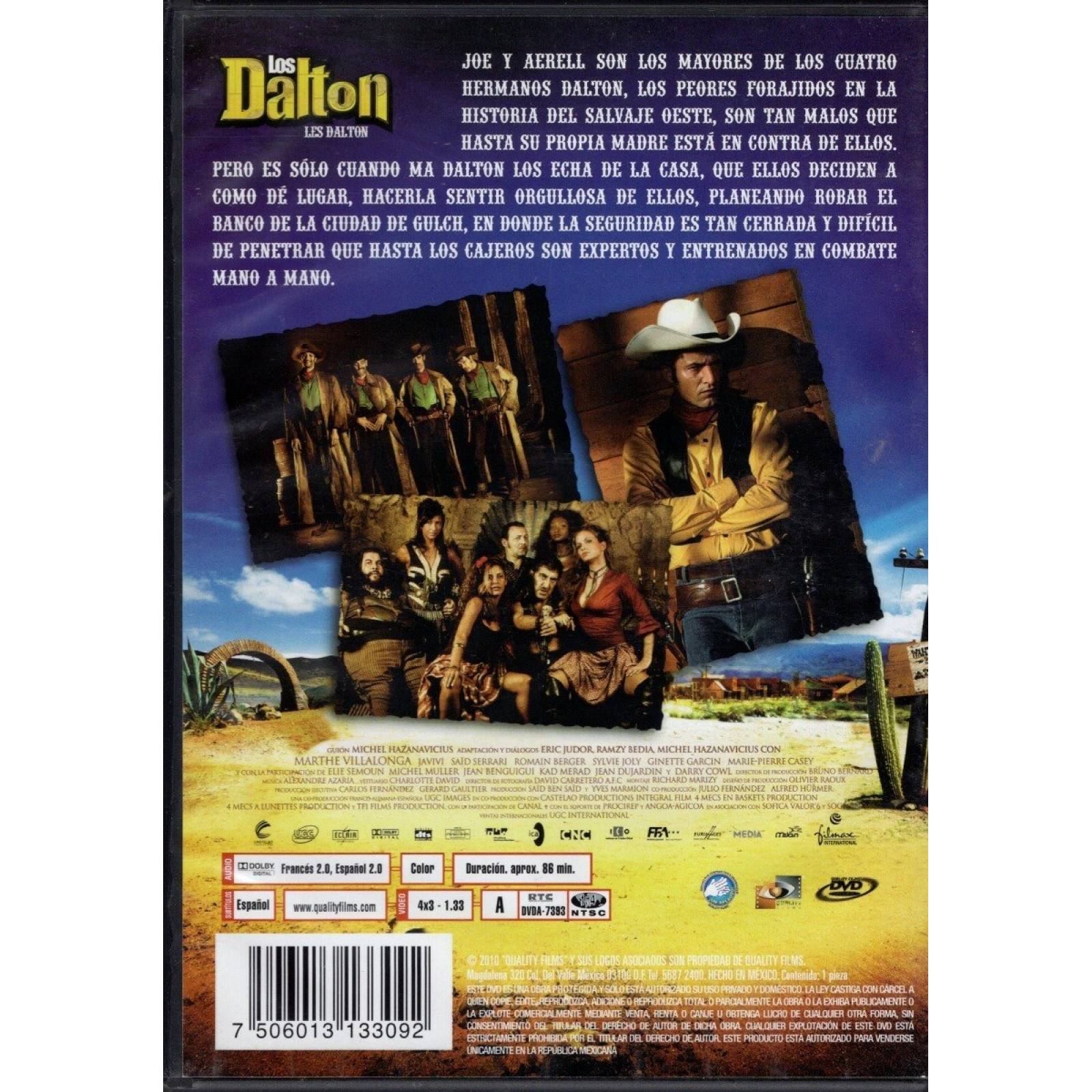 Los Dalton Les Dalton Pelicula Dvd