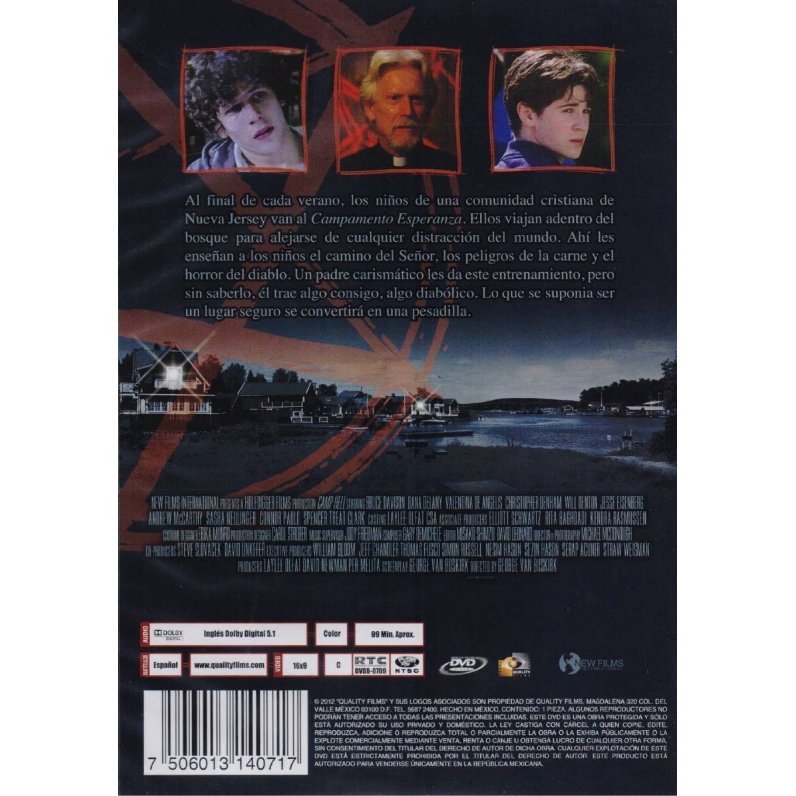 Campamento Esperanza Camp Hope Bruce Davison Pelicula Dvd
