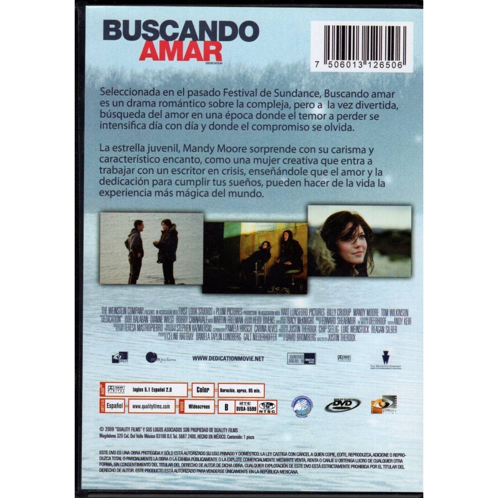 Buscando Amar Mandy Moore Pelicula Dvd