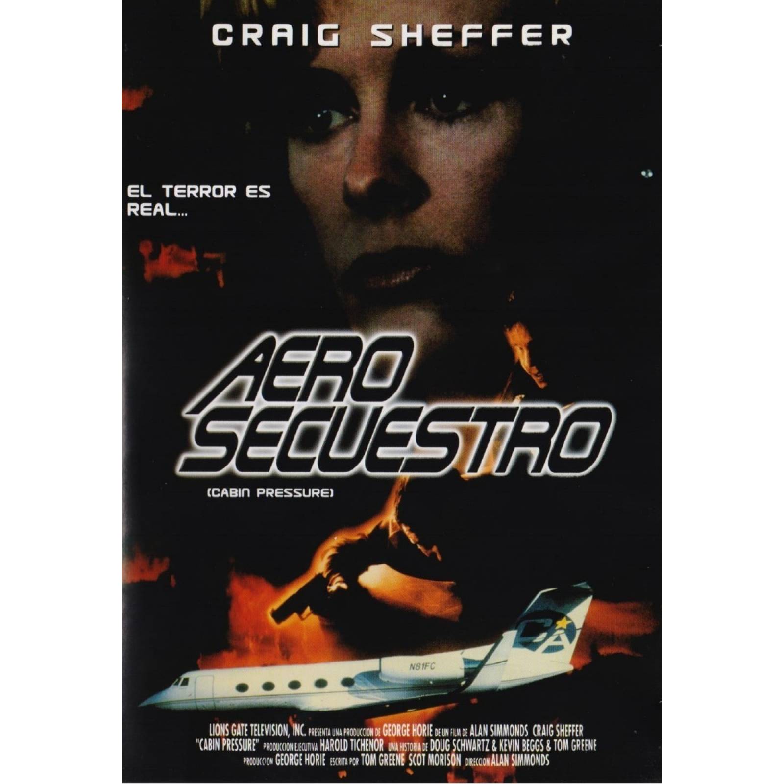 Aero Secuestro Cabin Pressure Alan Simmonds Pelicula Dvd