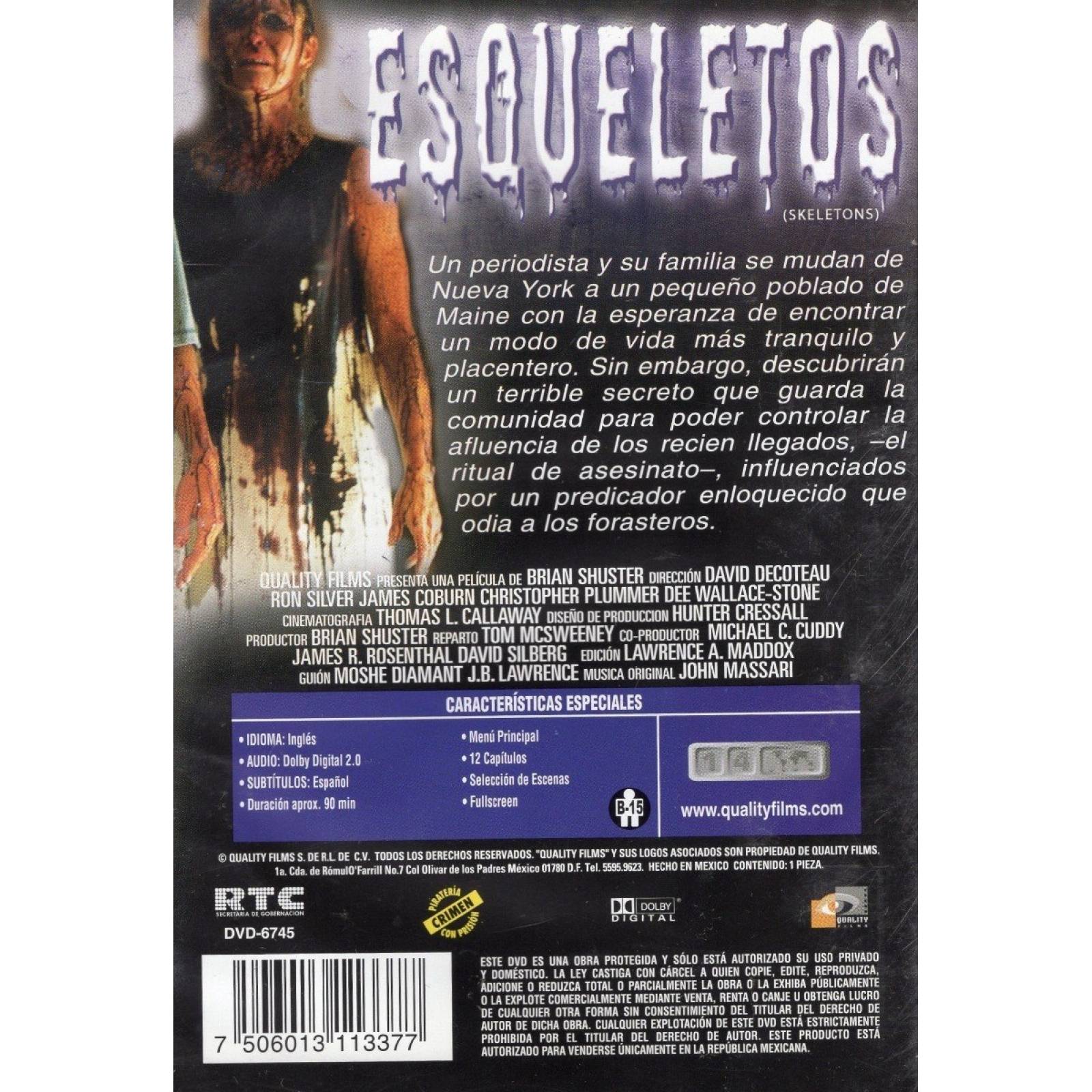 Esqueletos Skeletons Ron Silver Pelicula Dvd
