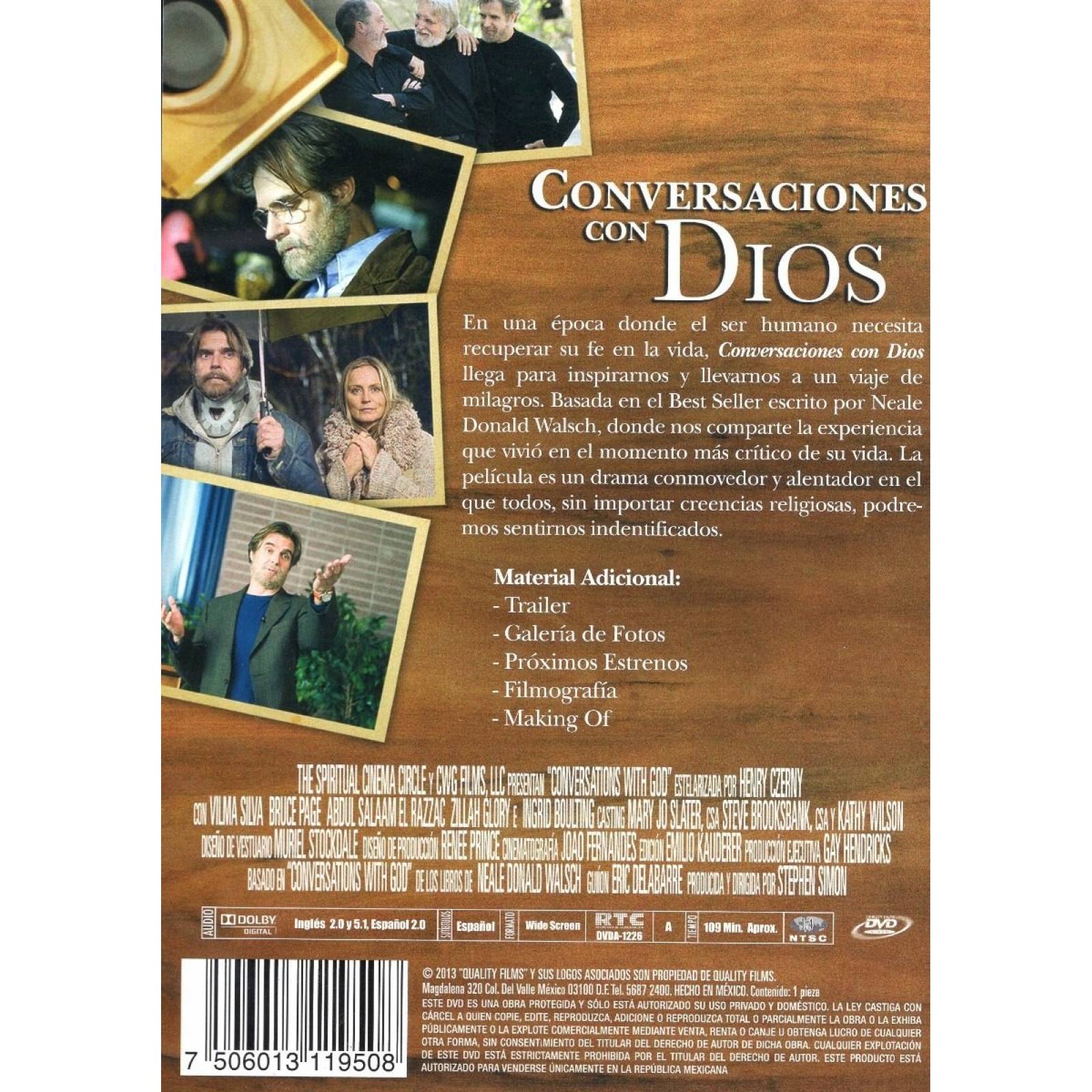 Conversaciones Con Dios Stephen Simon Pelicula Dvd