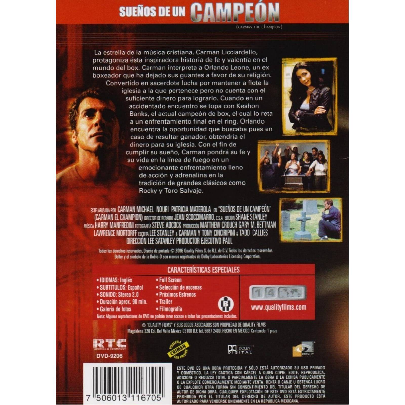 Sueños De Un Campeon Michael Nouri Manterola Pelicula Dvd