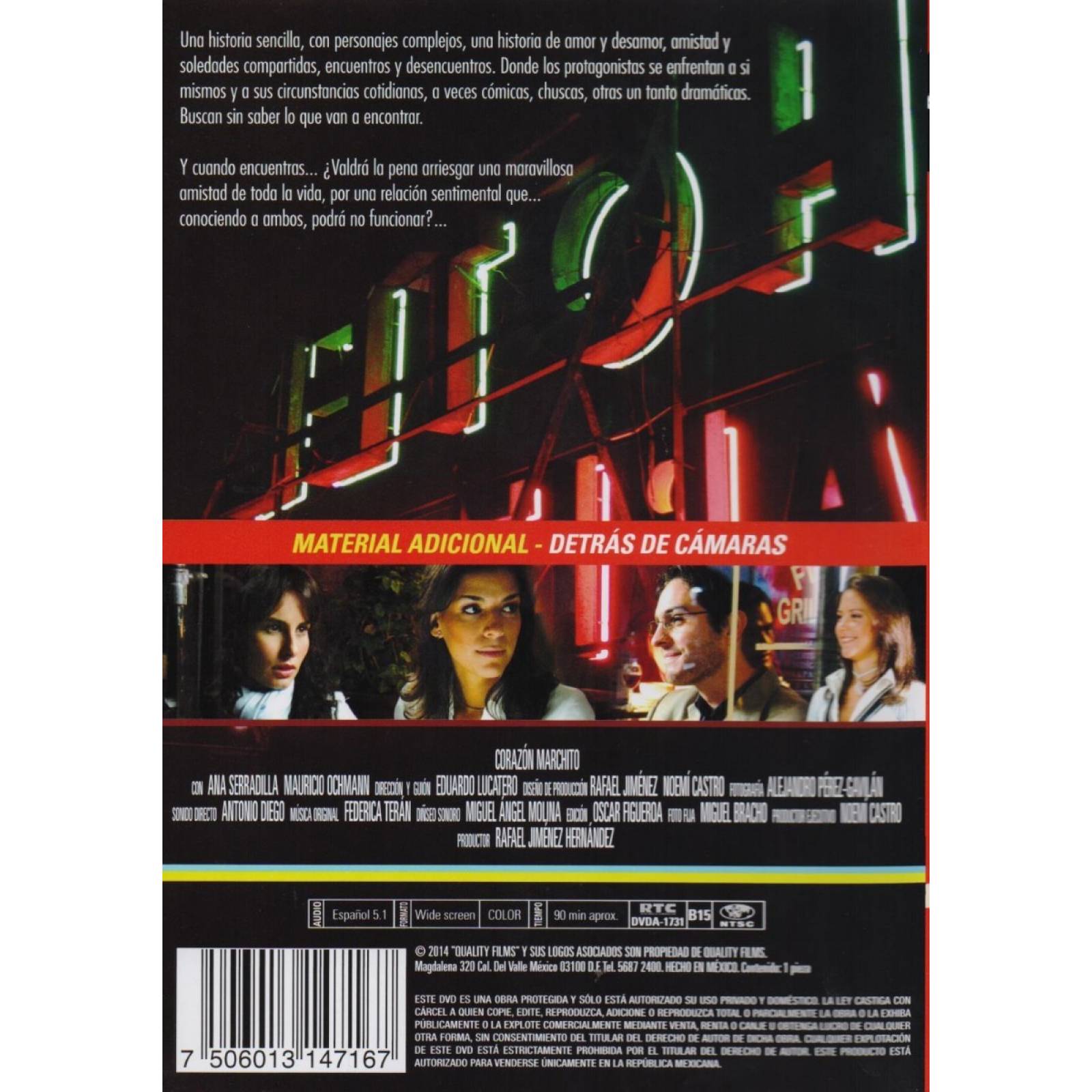 Corazon Marchito Mauricio Ochmann Pelicula Dvd