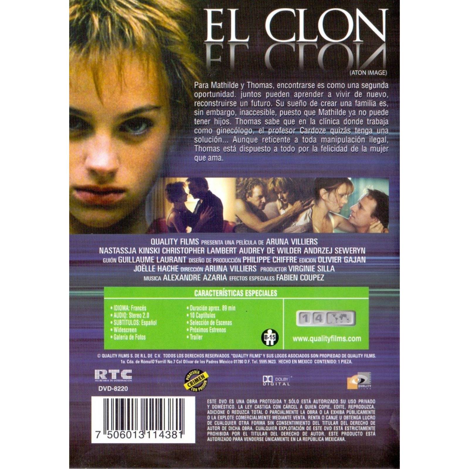 El Clon Nastassja Kinski Pelicula Dvd