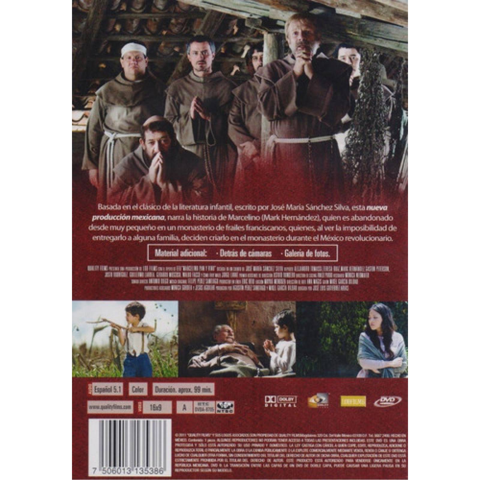 Marcelino Pan Y Vino 2010 Jorge Lavat Pelicula Dvd