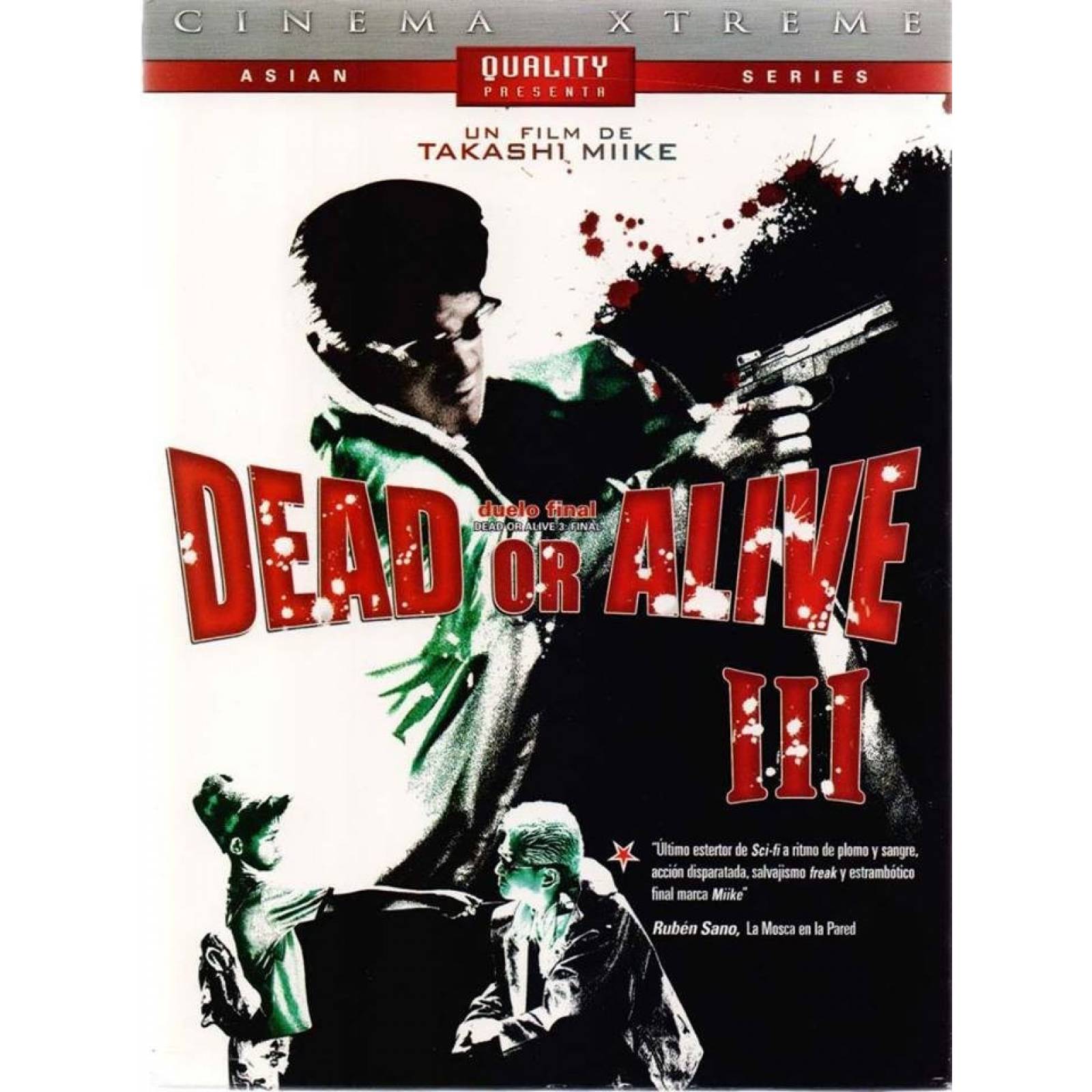 Dead Or Alive 3 Tres Duelo Final Asian Series Pelicula Dvd