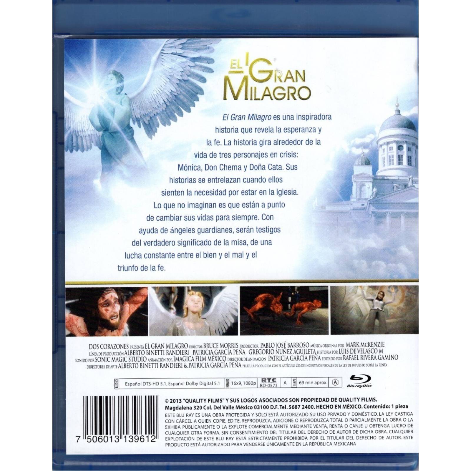 El Gran Milagro Coleccion Valores 2011 Pelicula Blu-ray