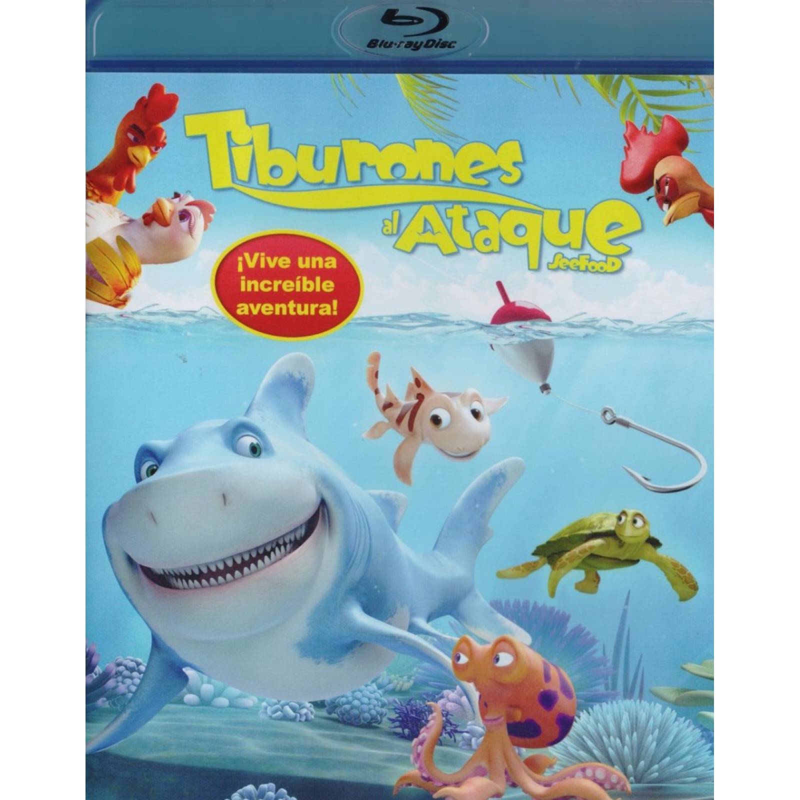 Tiburones Al Ataque Seefood Pelicula Blu-ray