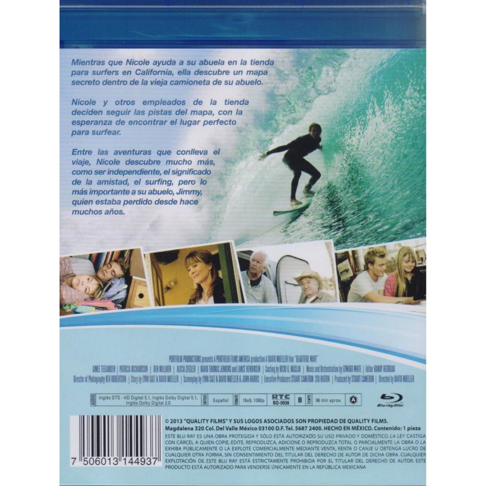 La Ola Perfecta Beautiful Wave Pelicula Blu-ray