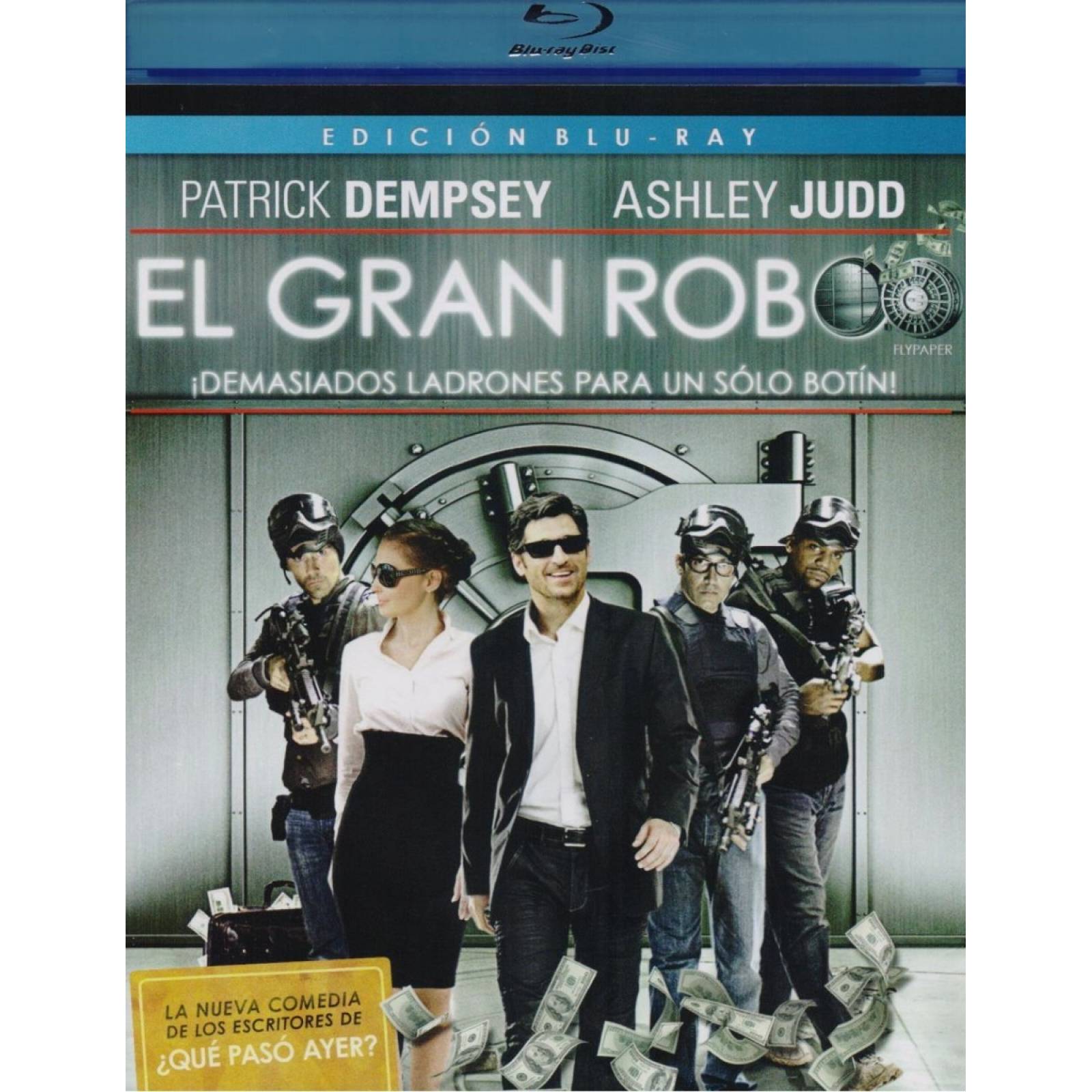 El Gran Robo Flypaper Patrick Dempsey Pelicula Blu-ray