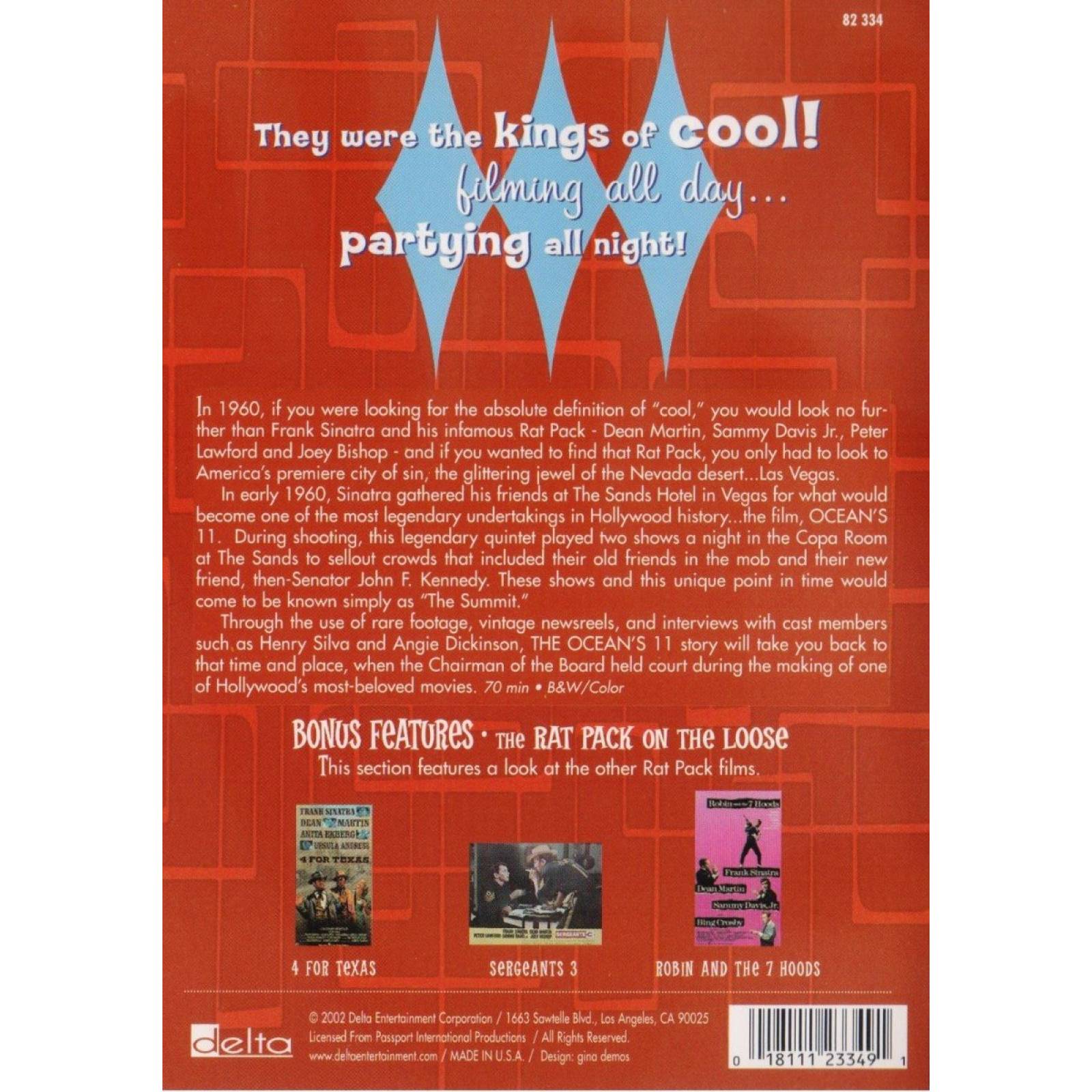 Sinatra And The Rat Pack Pelicula Documental Dvd