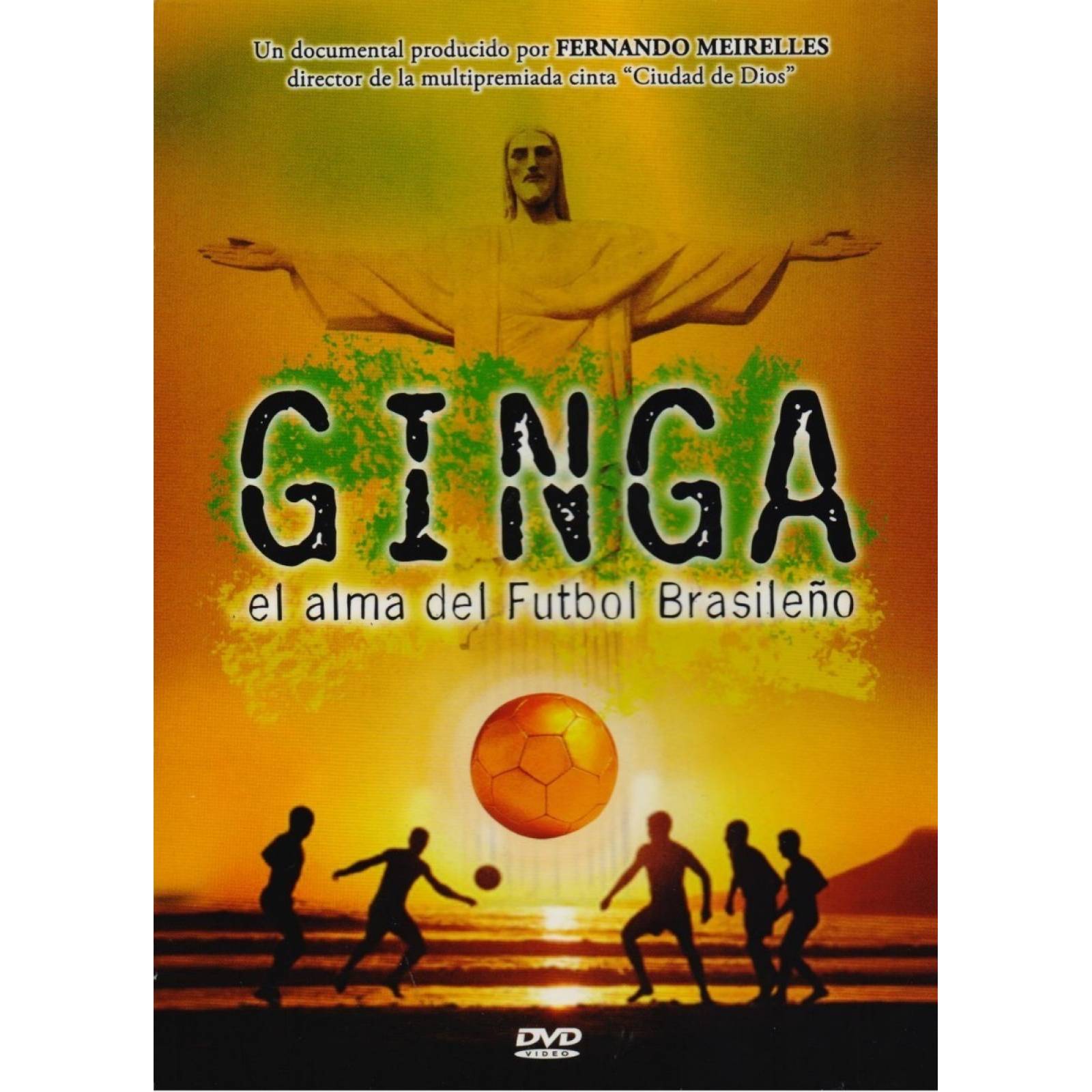 Ginga El Alma Del Futbol Brasileño Documental Dvd