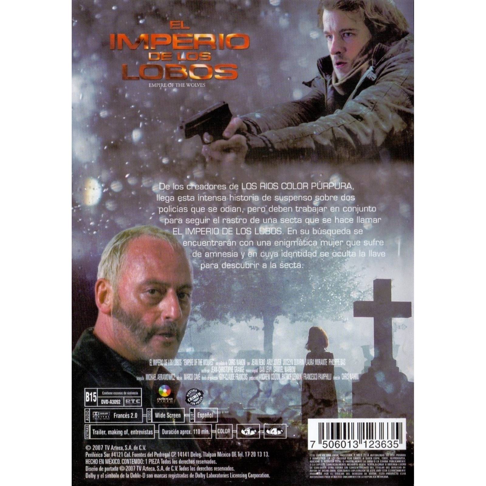 El Imperio De Los Lobos Jean Reno Pelicula Dvd