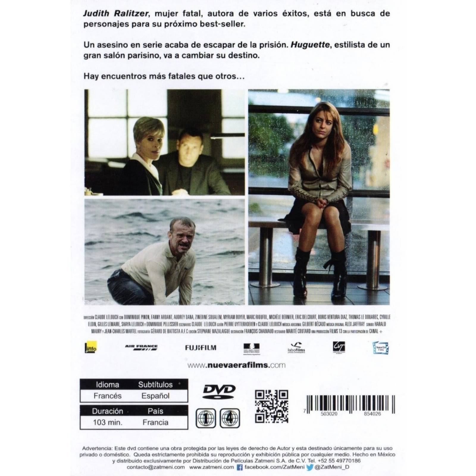 Crimen De Autor Roman De Gare Pelicula Dvd