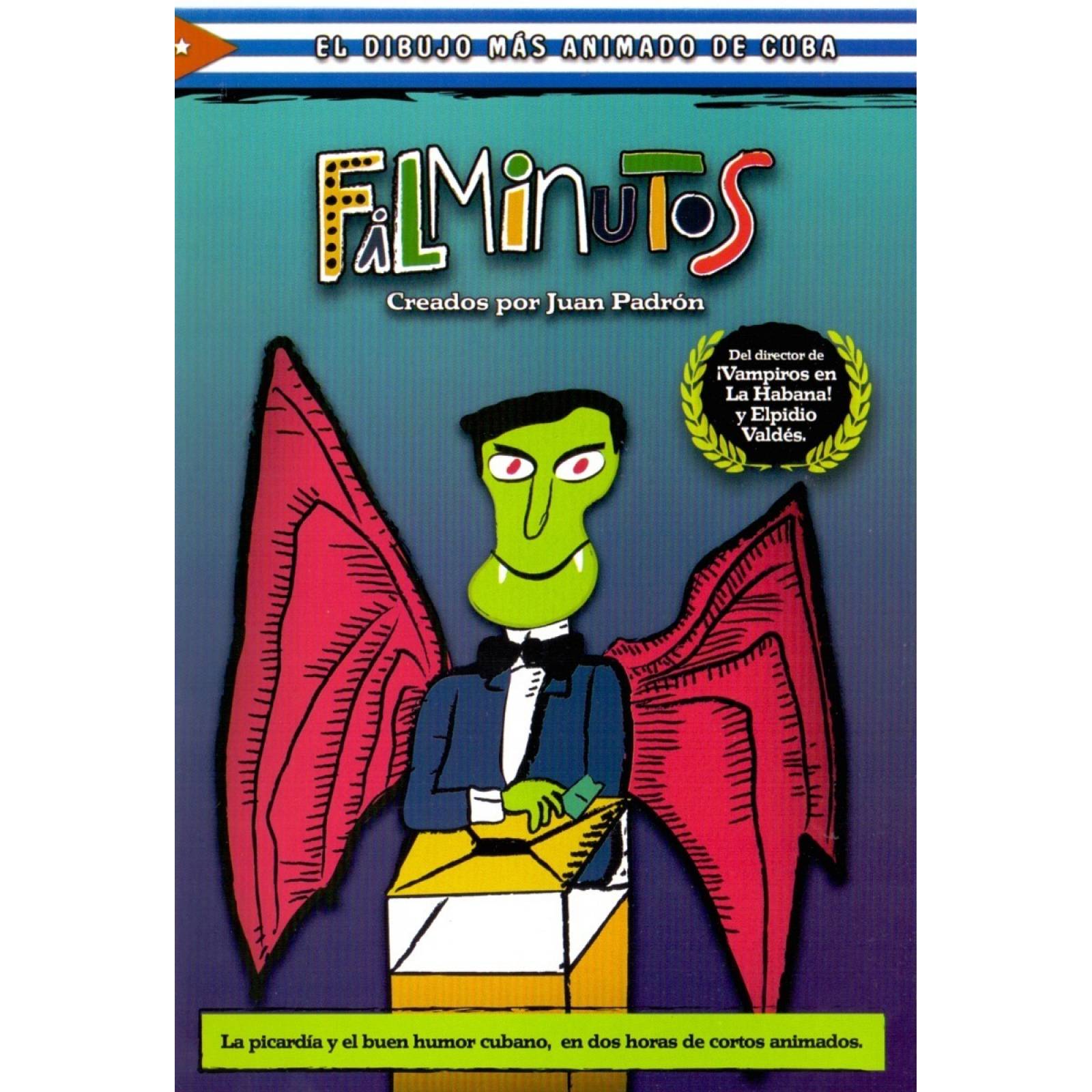Filminutos Cortos Animados Cuba Juan Padron Dvd
