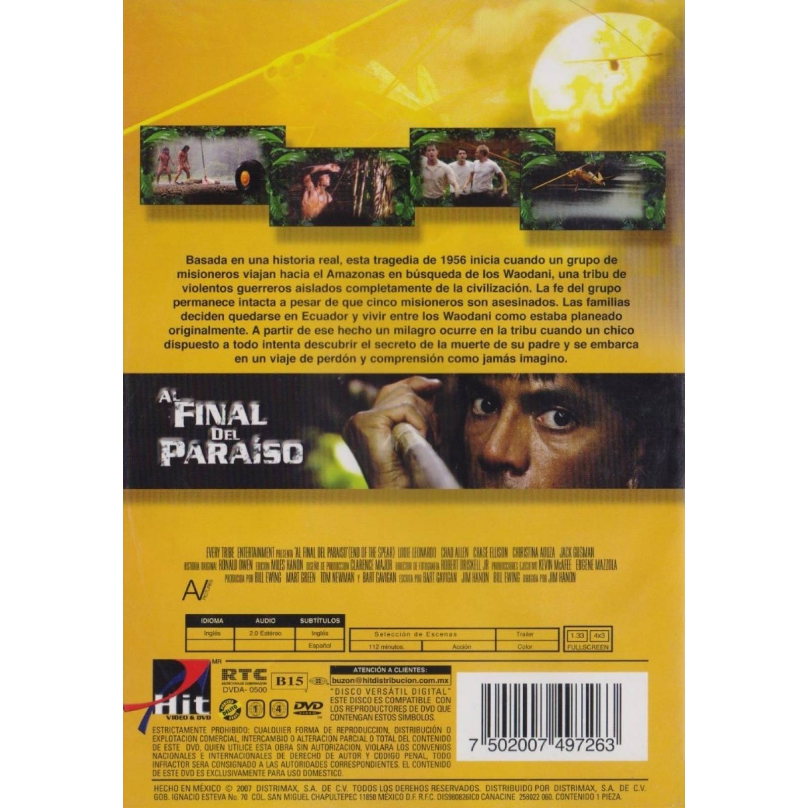Al Final Del Paraiso Pelicula Dvd