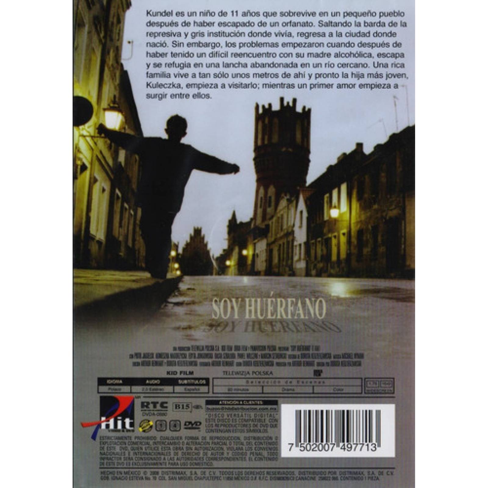 Soy Huerfano I Am Dorota Kedzierzawska Pelicula Dvd