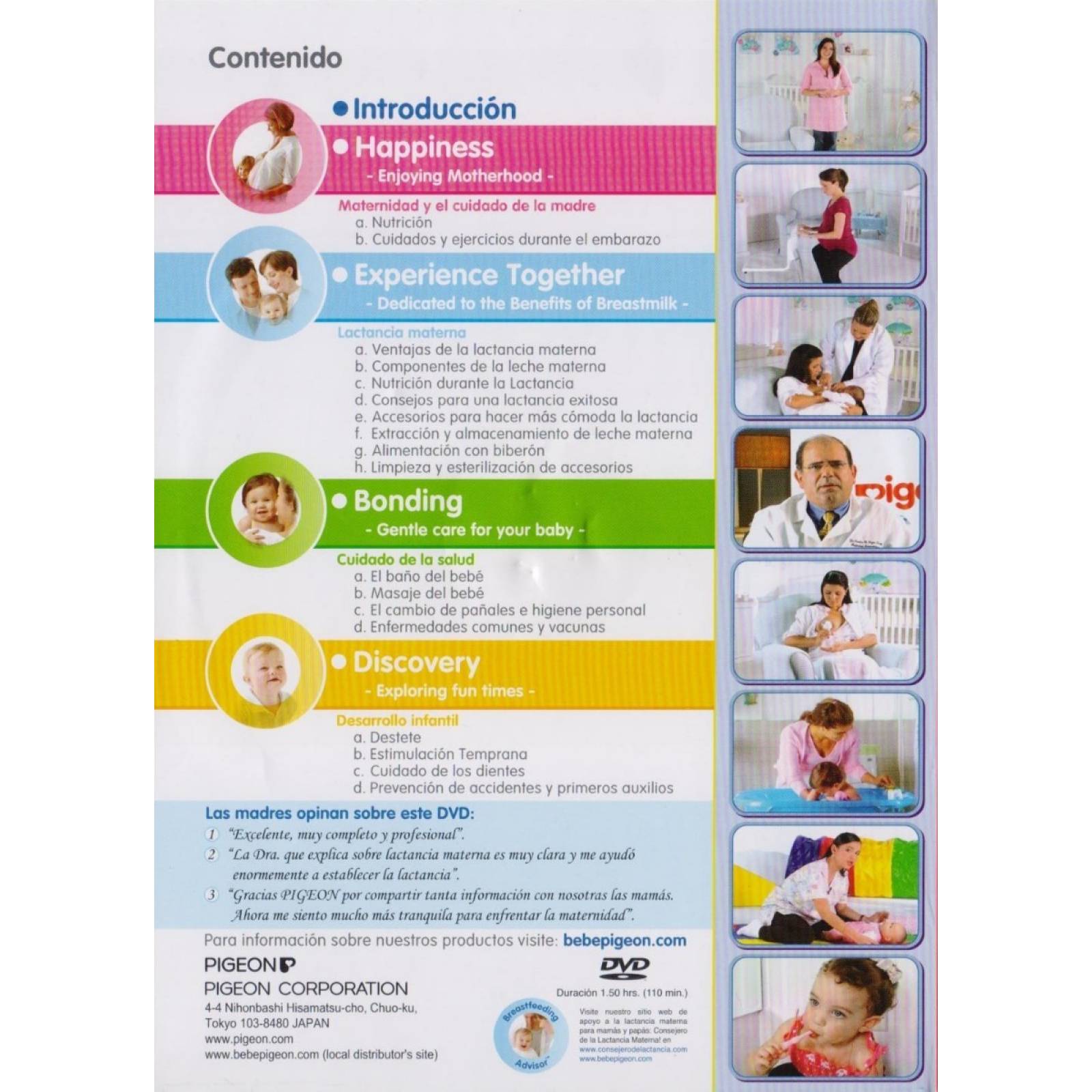 Pigeon Educativo Para Padres Primerizos Pelicula Dvd