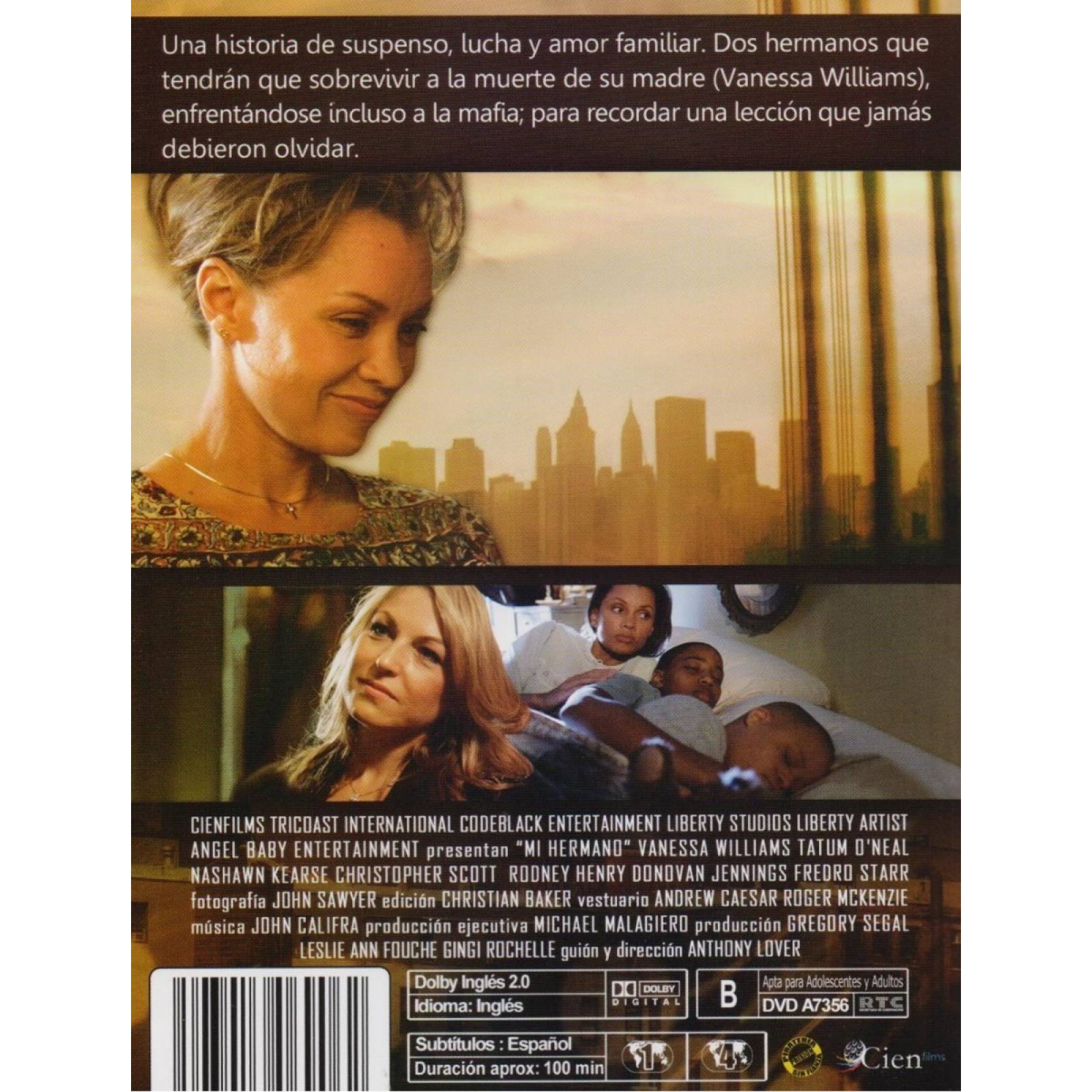 Mi Hermano Victima Del Destino Vanessa Williams Pelicula Dvd