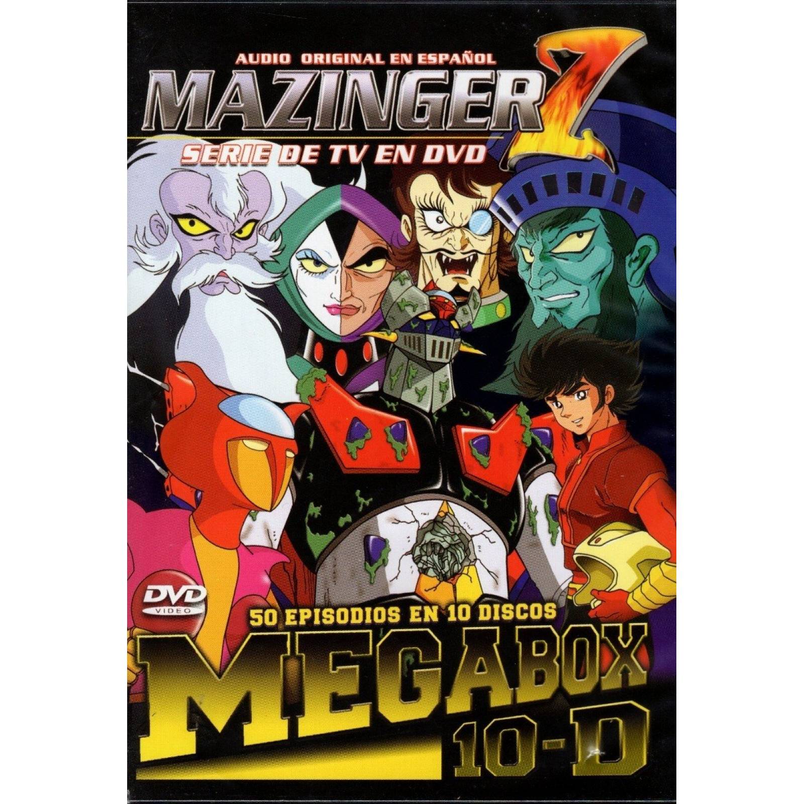 Mazinger Z Serie Megabox 10 Discos Dvd