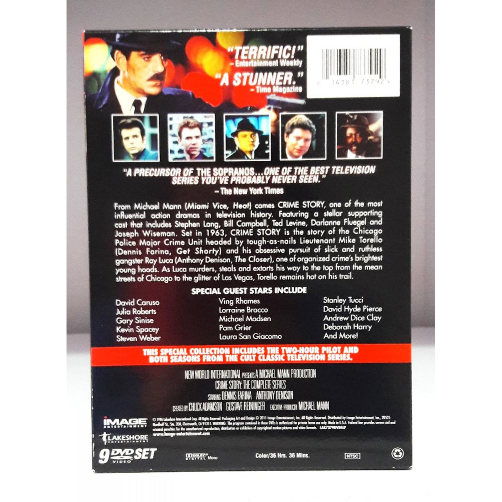 Crime Story Boxset Serie Completa Importada Dvd
