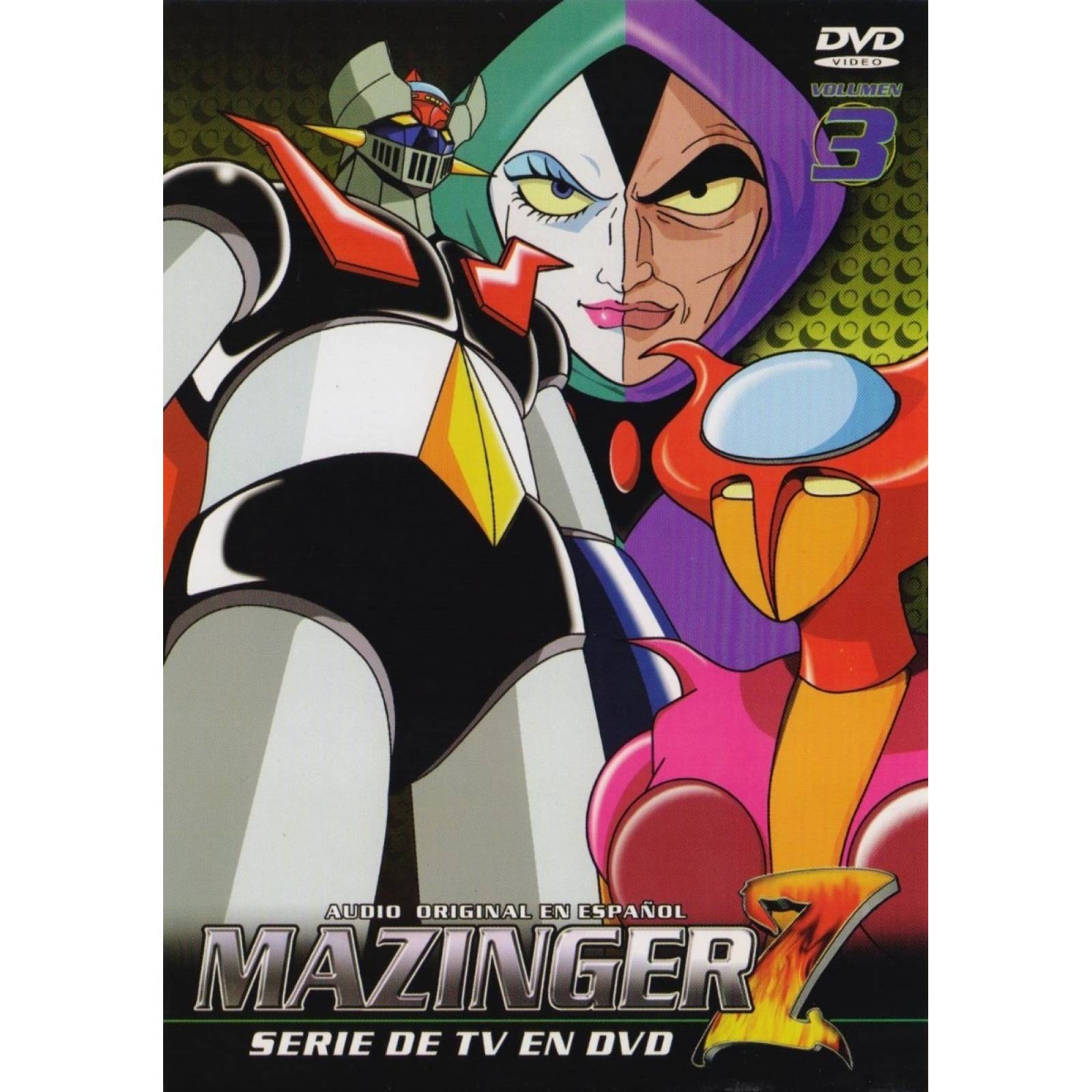 Mazinger Z Volumen 3 Tres Tercer Dvd