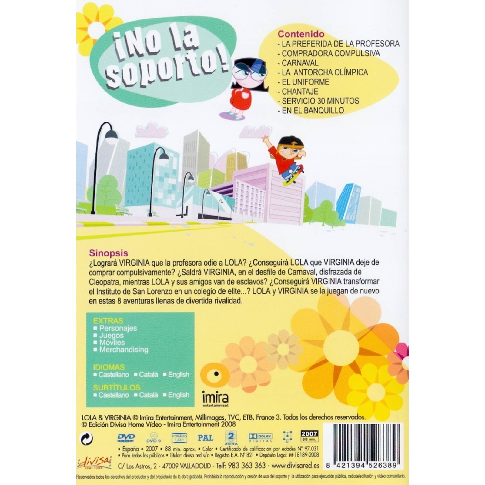 Lola Y Virginia Serie 8 Capitulos Dvd