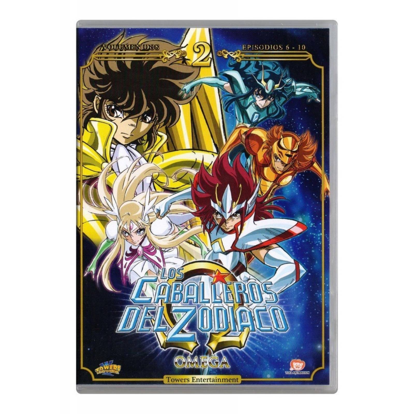 Los Caballeros Del Zodiaco Omega Segundo Volumen 2 Dos Dvd