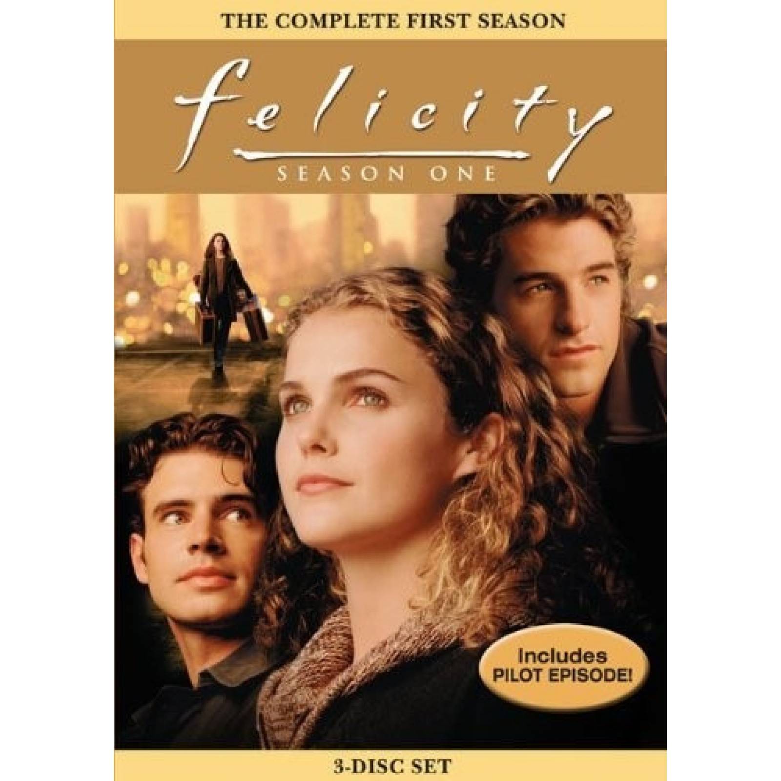 Felicity Tercera Temporada 3 Tres Importada Dvd