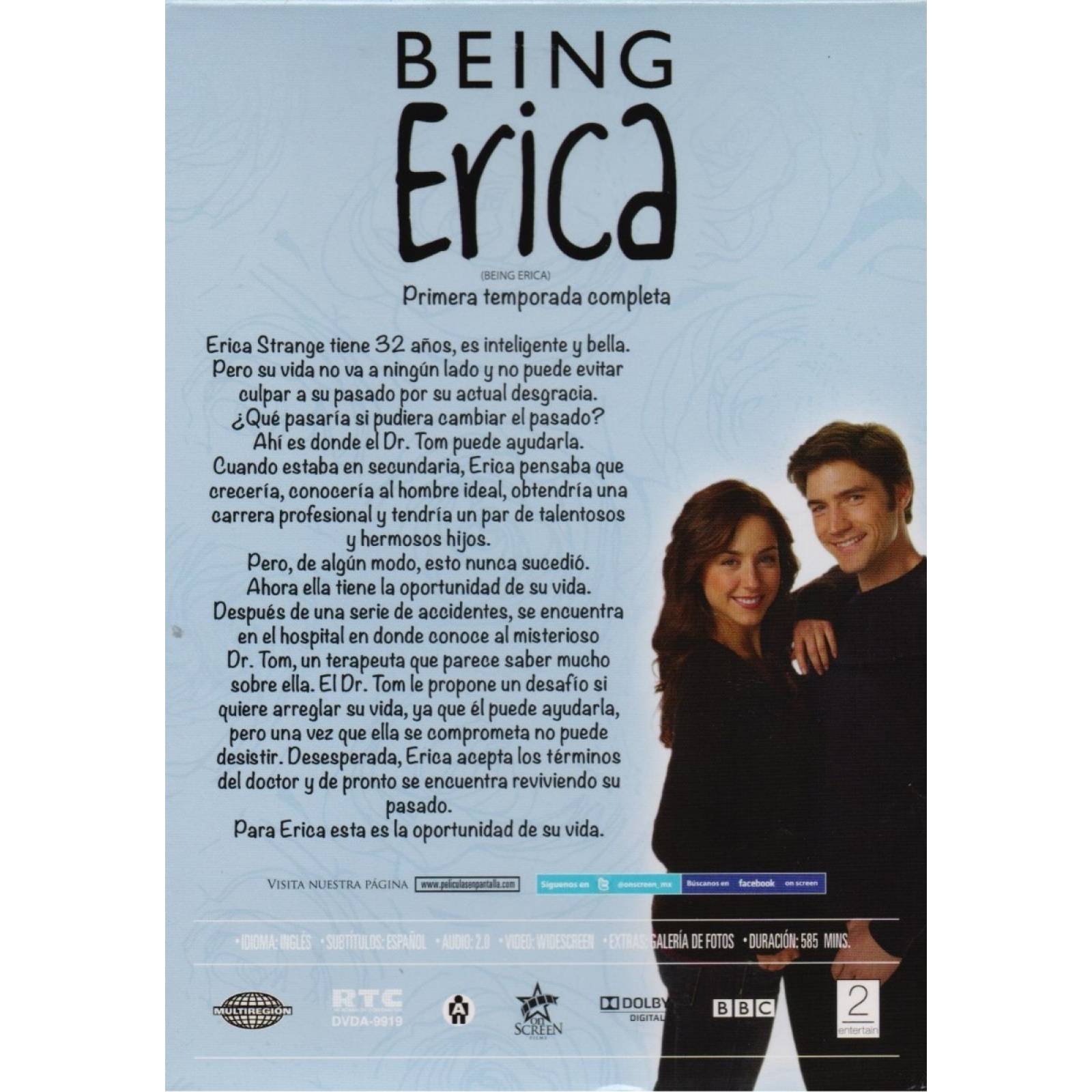 Being Erica Brasil Primera Temporada 1 Uno Dvd.