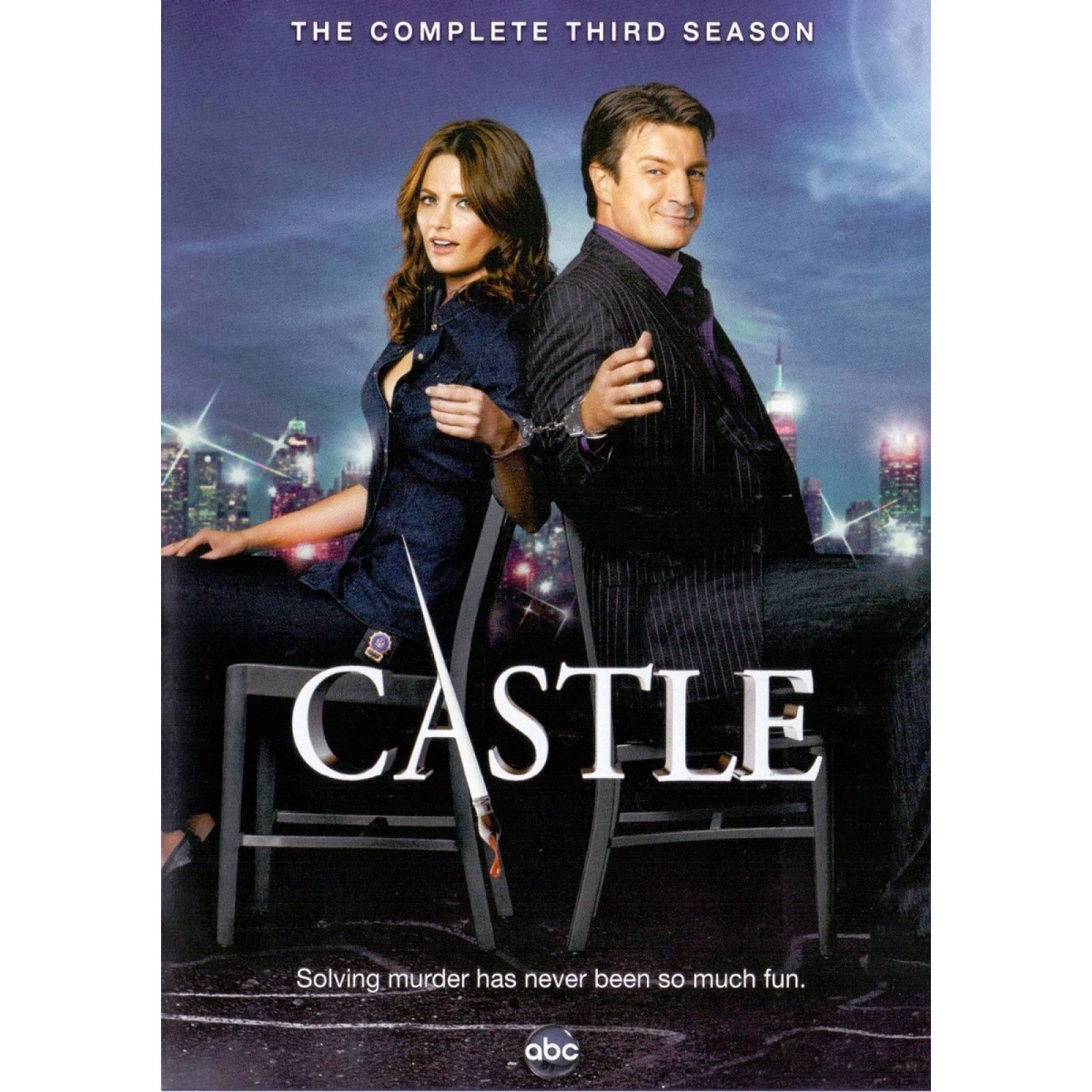 Castle Tercera Temporada 3 Tres Importada Dvd
