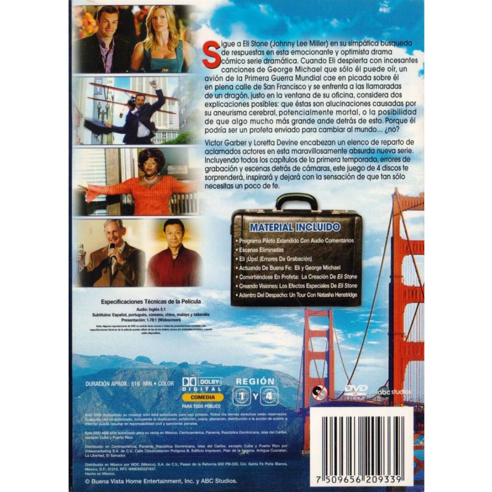 Eli Stone Primera Temporada 1 Uno Dvd