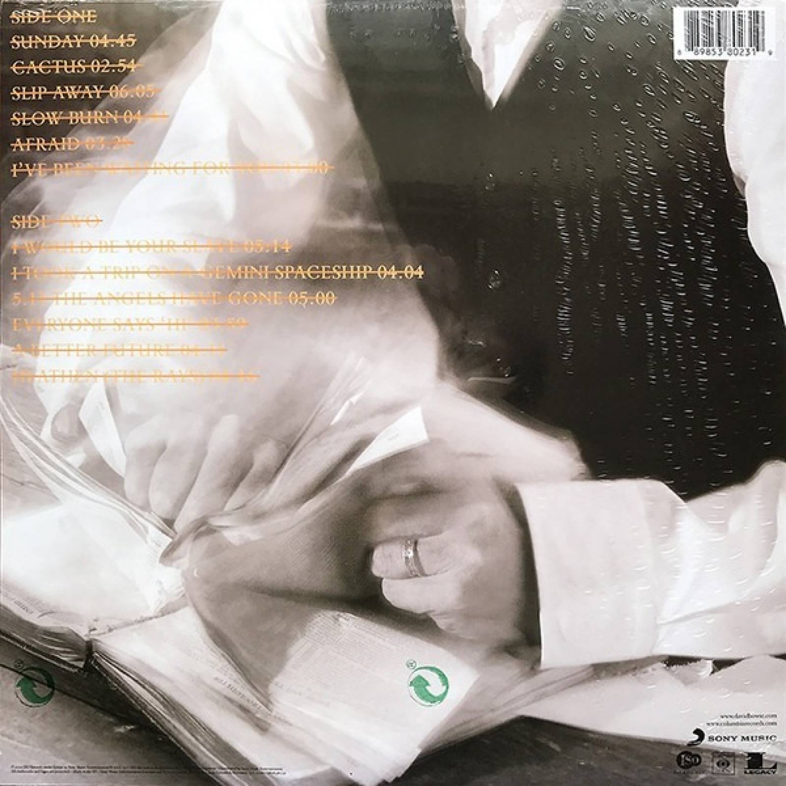 David Bowie - Heathen - Lp Vinyl (12 Canciones)