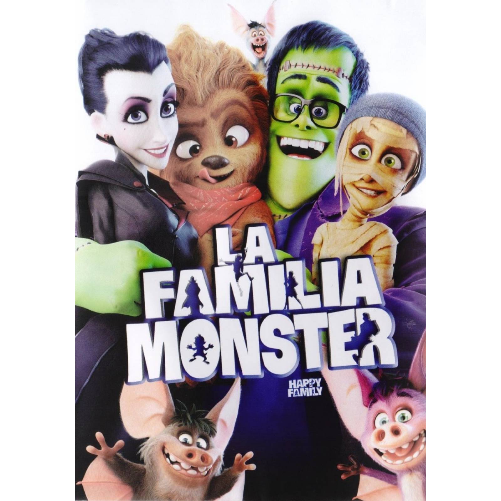 La Familia Monster Happy Family 2017 Pelicula Dvd