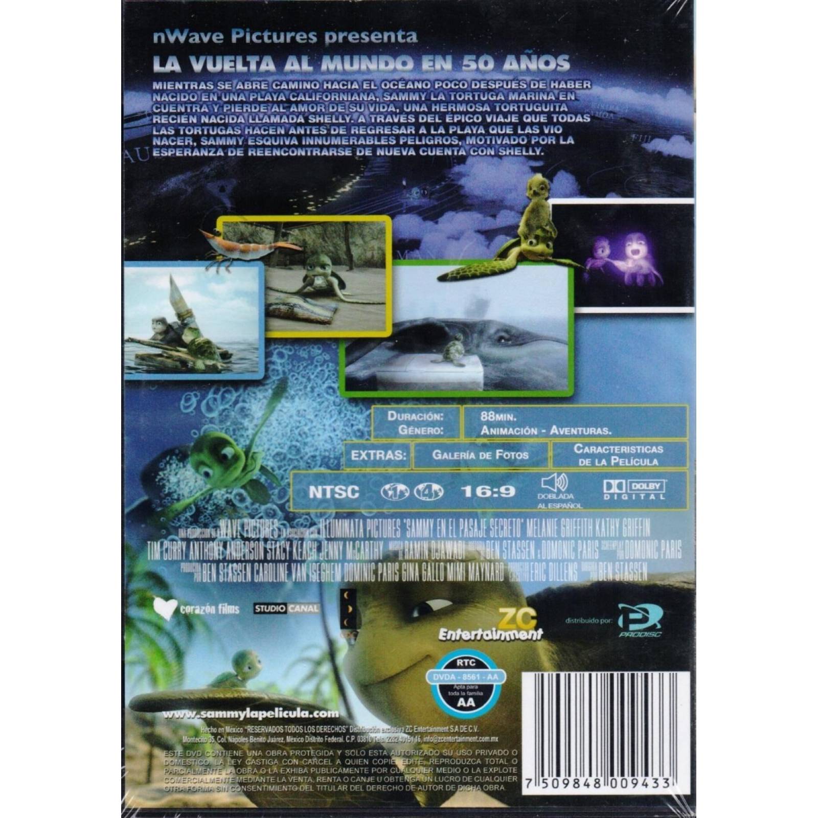 Sammy En El Pasaje Secreto Pelicula Dvd