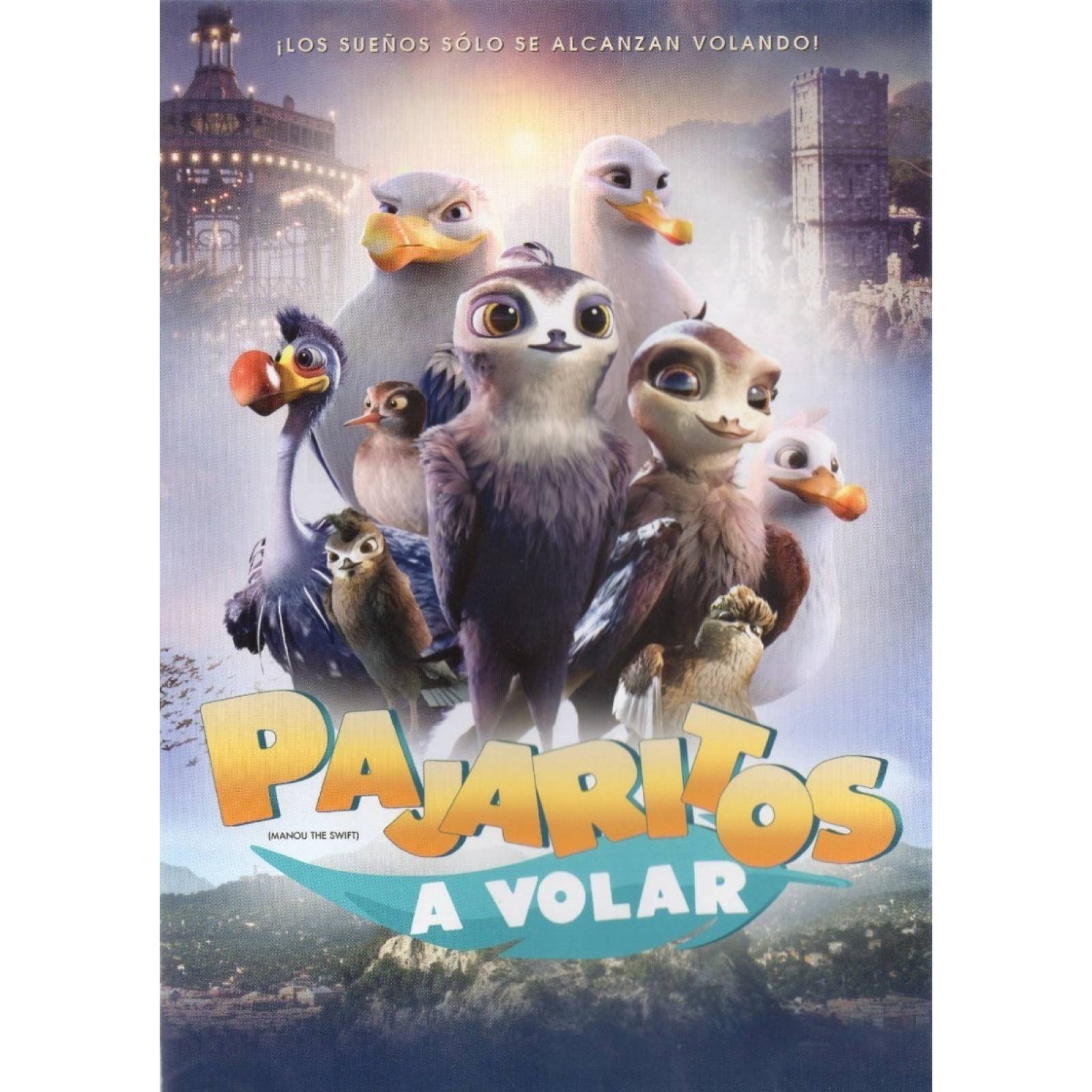 Pajaritos A Volar Pelicula Animada Dvd