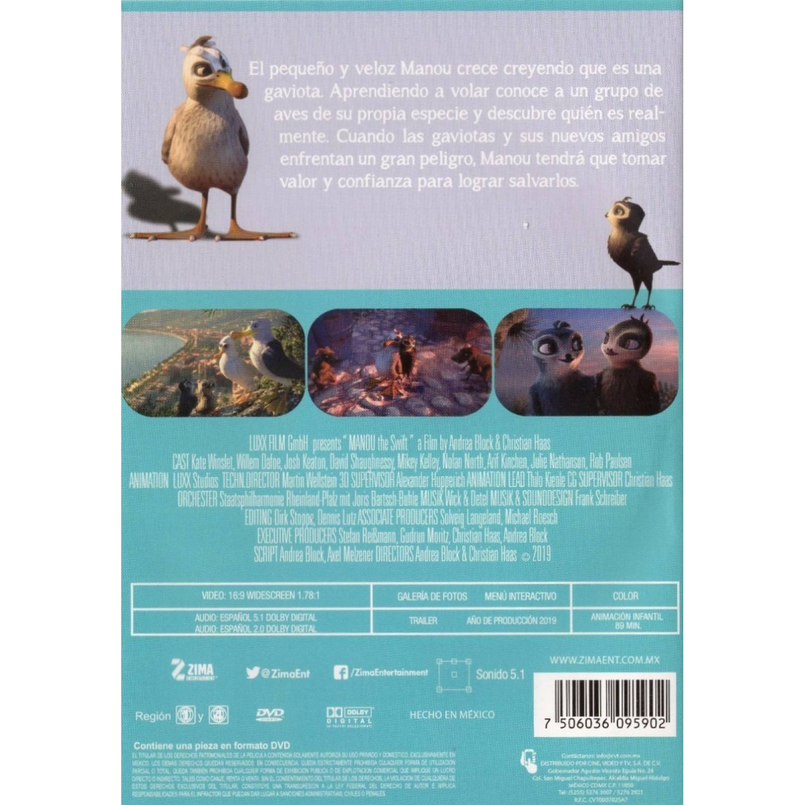Pajaritos A Volar Pelicula Animada Dvd